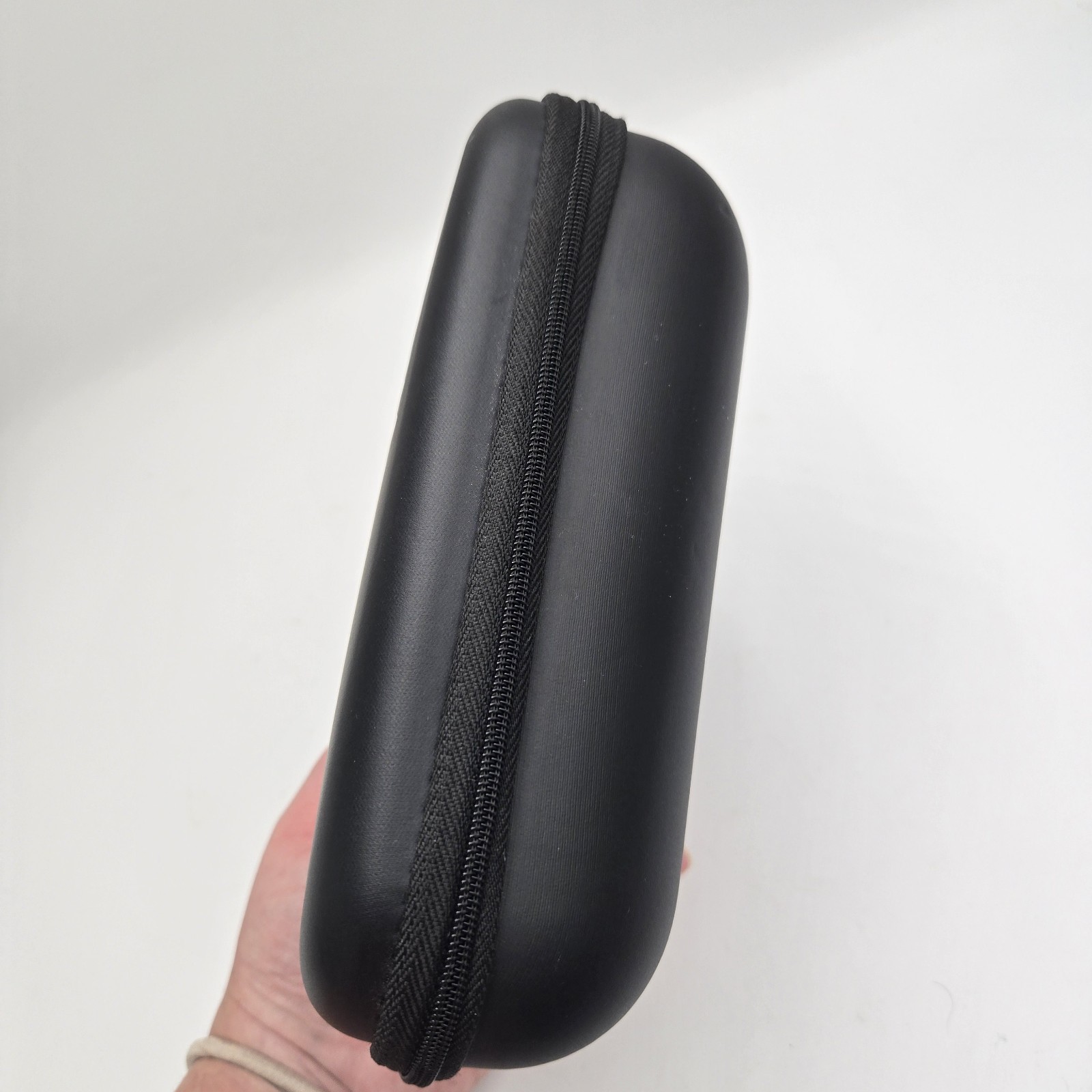 Phonak Hearing Aid Storage Case Black Hard Soft Shell Travel Clamshell Zipper