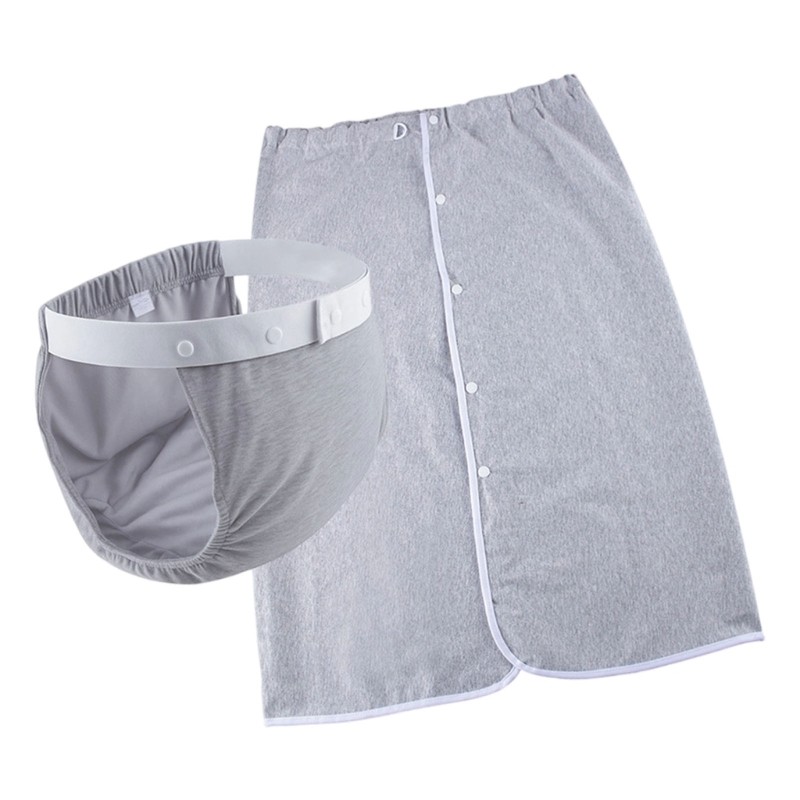 Pack Of 2 Adult Diapers Pants Cotton Blend For Skin Caring