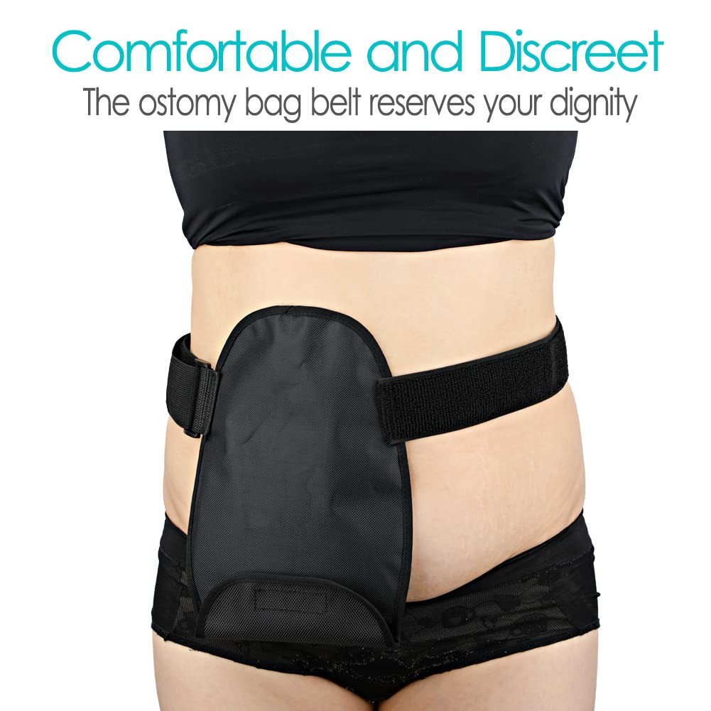Waterproof Ostomy Bag Cover Belt Adjustable Washable Colostomy Bag Covers Protec
