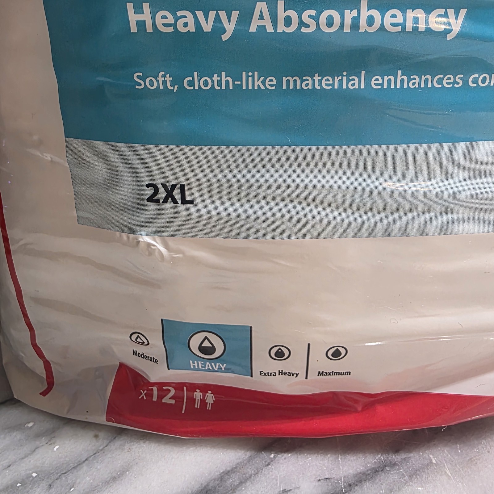 Cardinal Health Sure Care Plus Heavy Disposable Underwear 2XL 12ct (Multiple)
