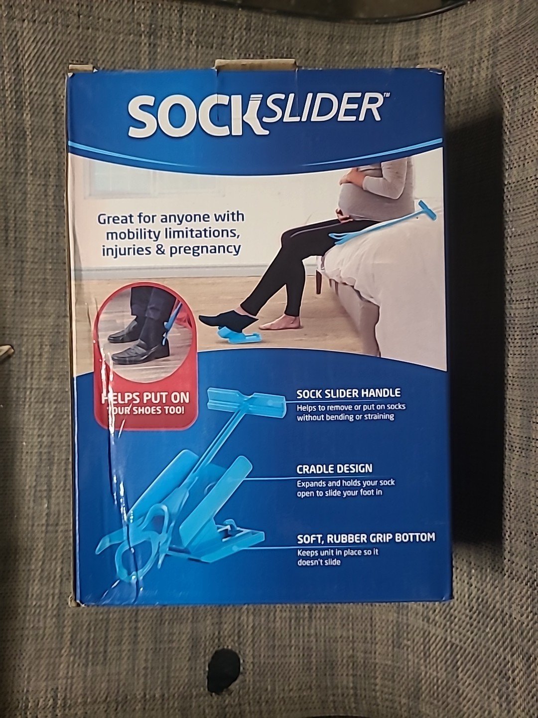 SOCK SLIDER As Seen On TV 2 PC DESIGN