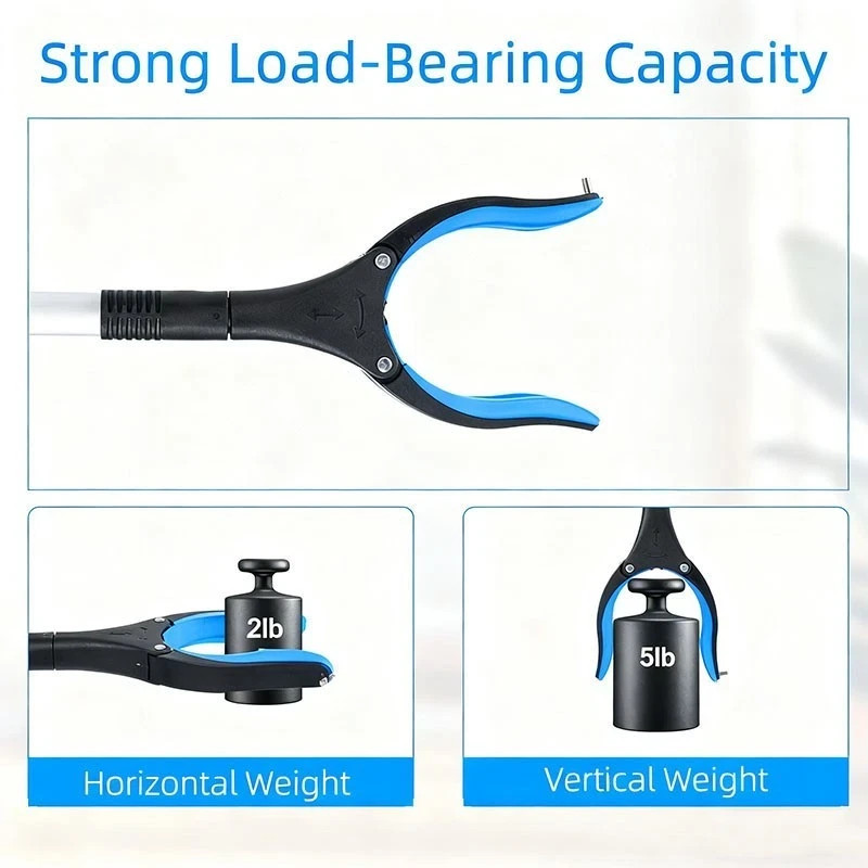 Heavy Grabber Tool Industrial Pick Up Stick Hand Grip Reach Trash Reacher