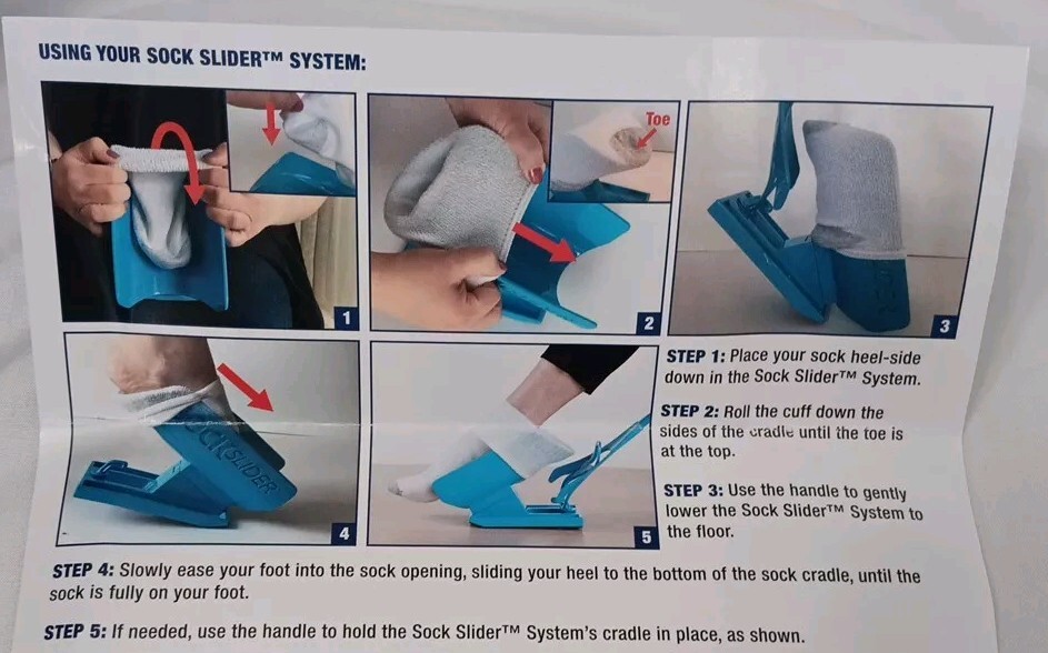 Allstar Innovations SK112 Sock Slider – Blue New In Open Box