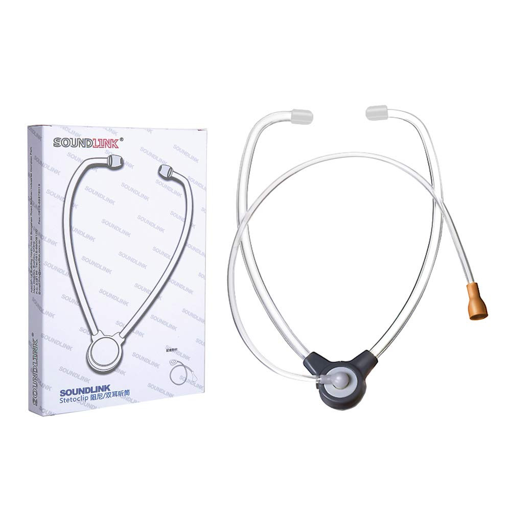 Hearing Aid Sound Test Tool Binaural Listening Tube for Testing BTE, ITE, ITC, C