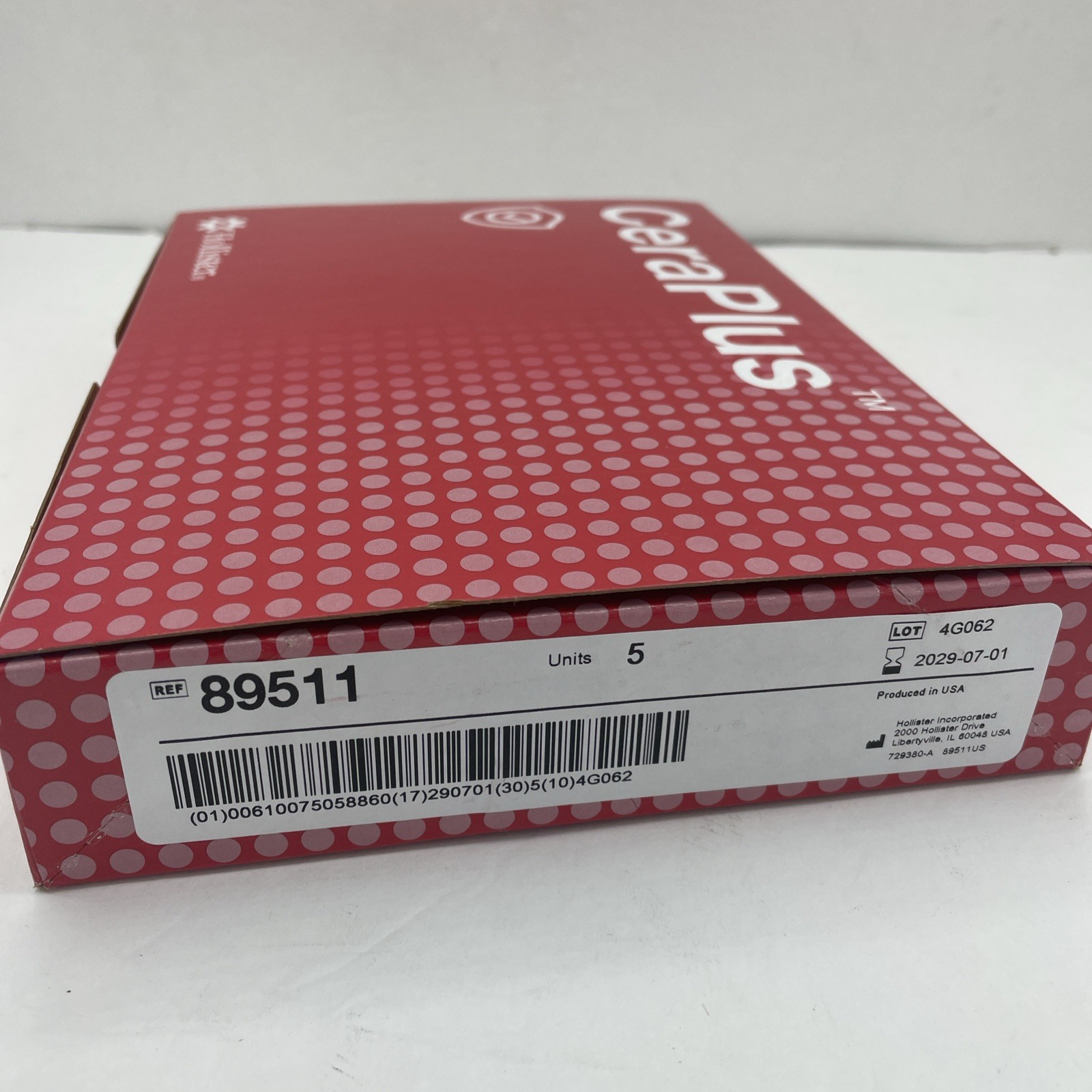 Hollister 89511 Premier CeraPlus Pouches 2-1/8″ Cut To Fit PACK/5 2030-31 FRESH