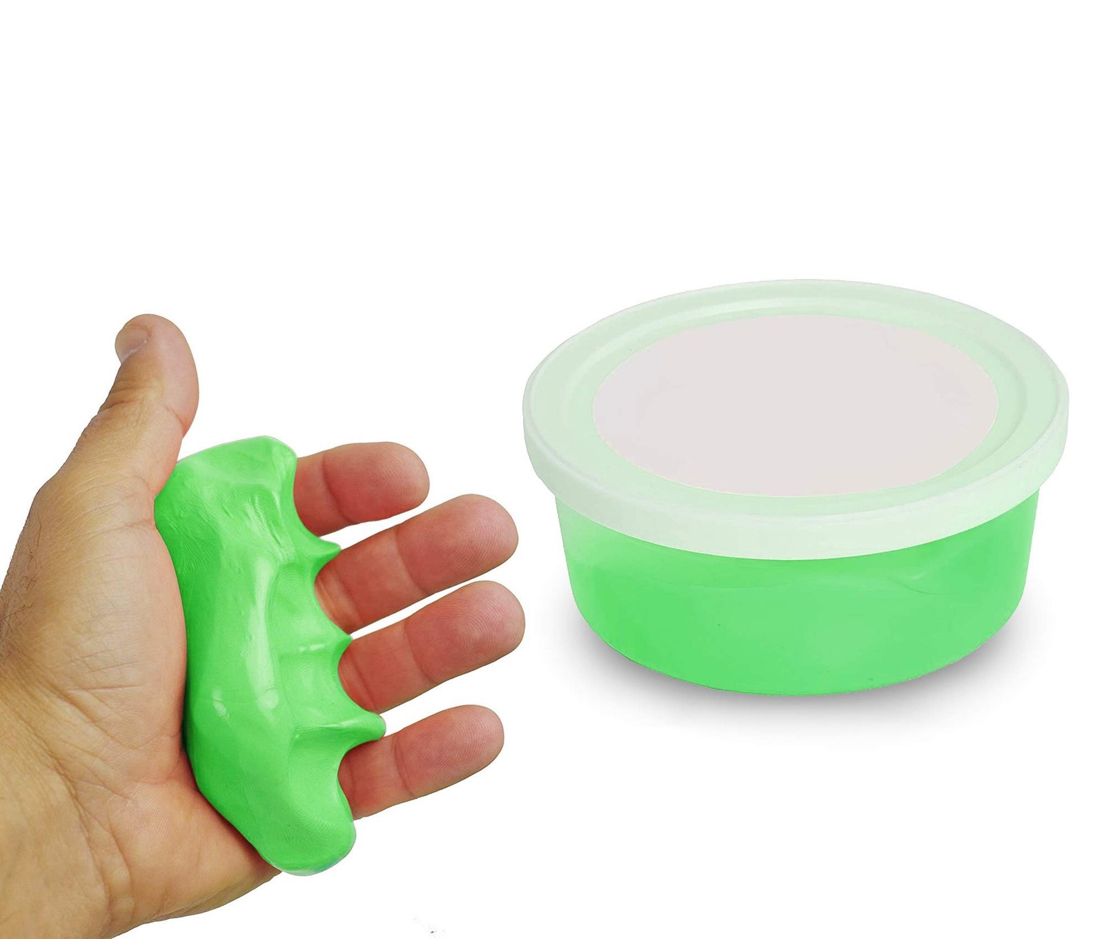 Therapy Putty Green Medium Resistance Hand Exerciser Rehab 1 lb Container