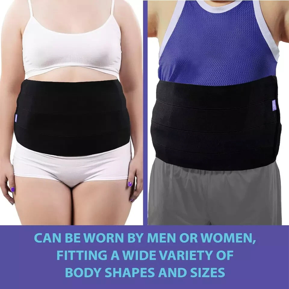 Everyday Plus Size Post Surgery Abdominal Binder I Bariatric Stomach Wrap I Her