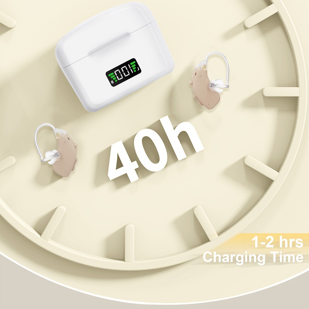 2026 OTC Hearing Aids for Seniors, High-power Digital Rechargeable Hearing Aids