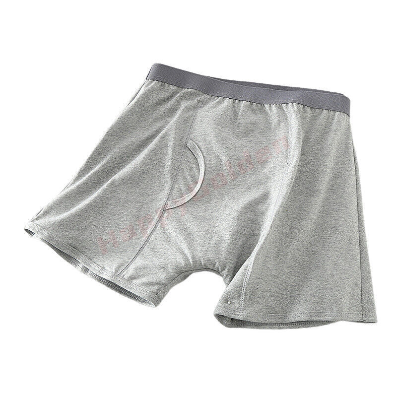 2 Pack Men Leak-Proof Underwears Pants Leakage Prevention for Elderly Patients