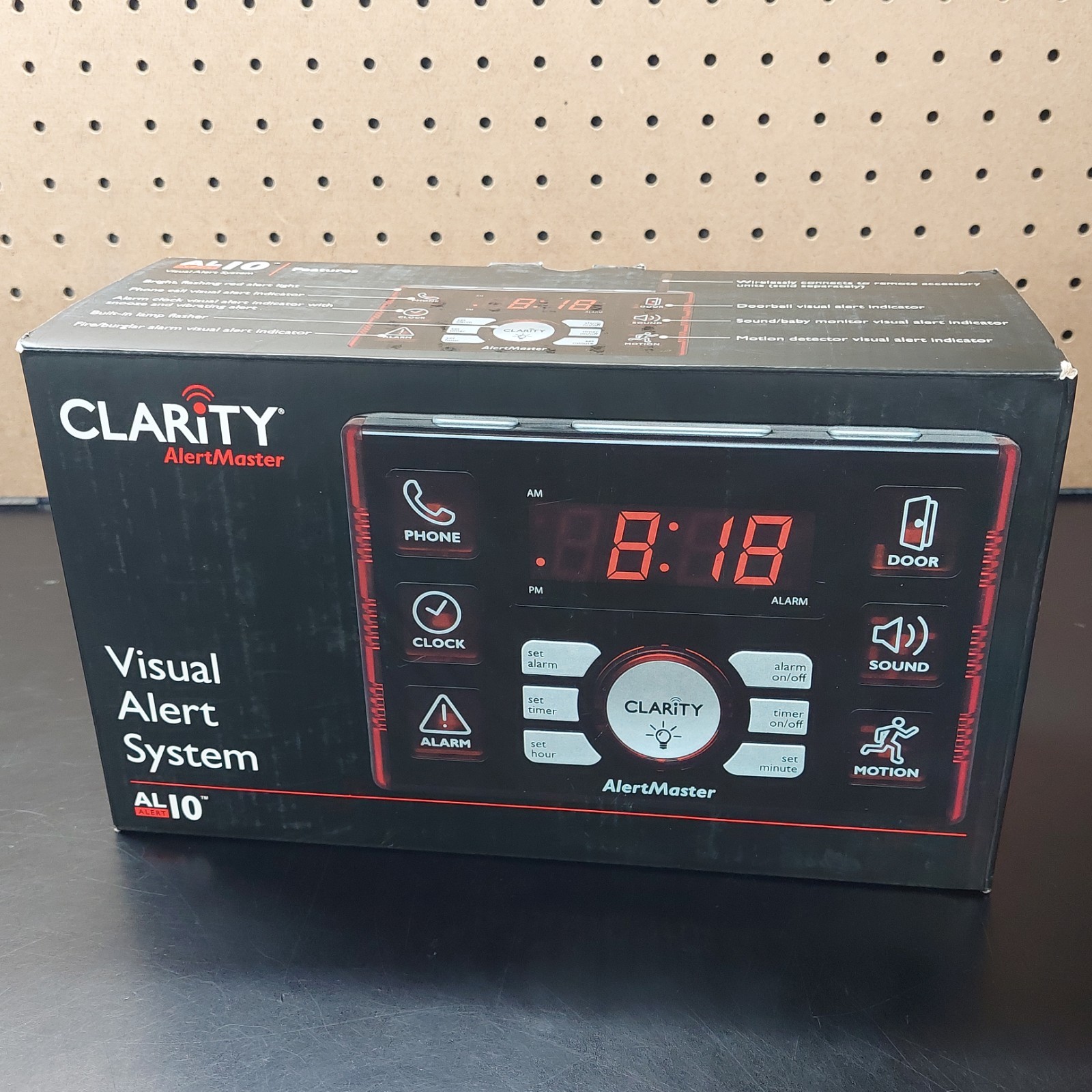 Clarity AlertMaseter AL10 Visual Alert System New