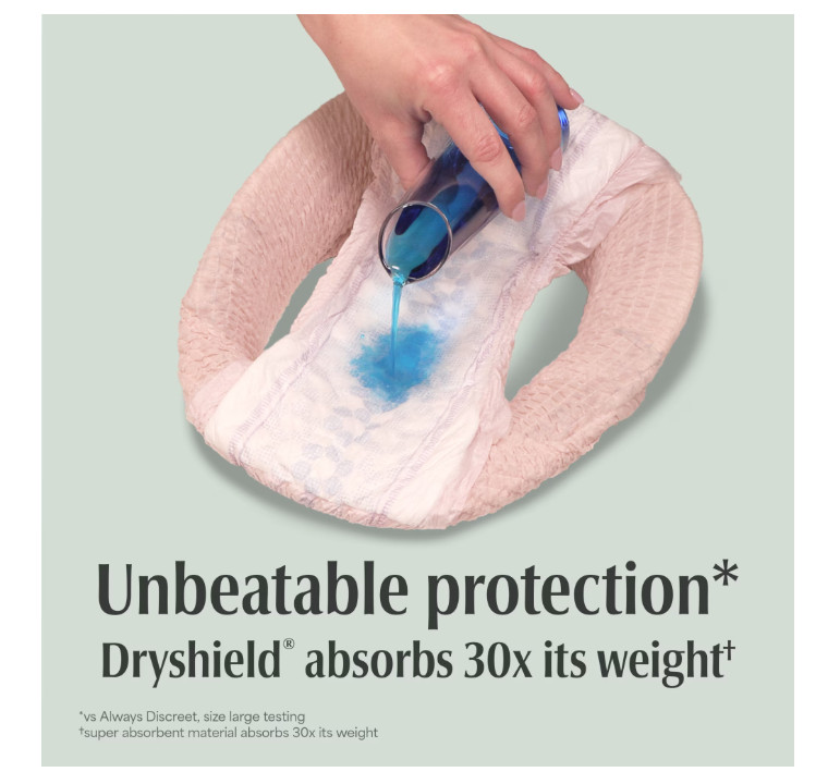 Depend Fresh Protection Incontinence Underwear for Women Adult Diapers XL 68 Ct