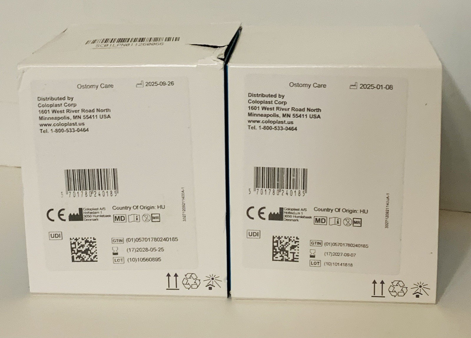 2 BOXES Coloplast Brava CONVEX PROTECTIVE SEAL Barrier 12092 1-3/16″ 2BX/10EA