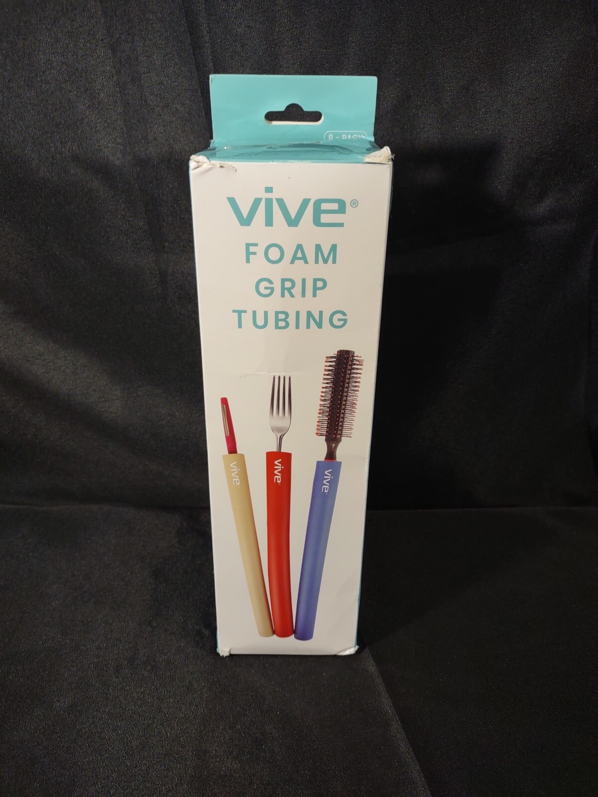 Vive Foam Grip Tubing Slip Resistant Foam Grip Aid Yellow Red And Blue
