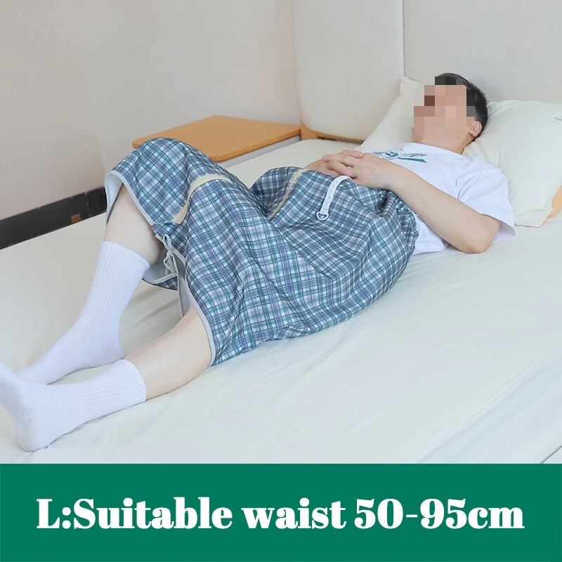 Adult Diaper Skirt Wearable Incontinence Bed Pads Washable Breathable Waterproof