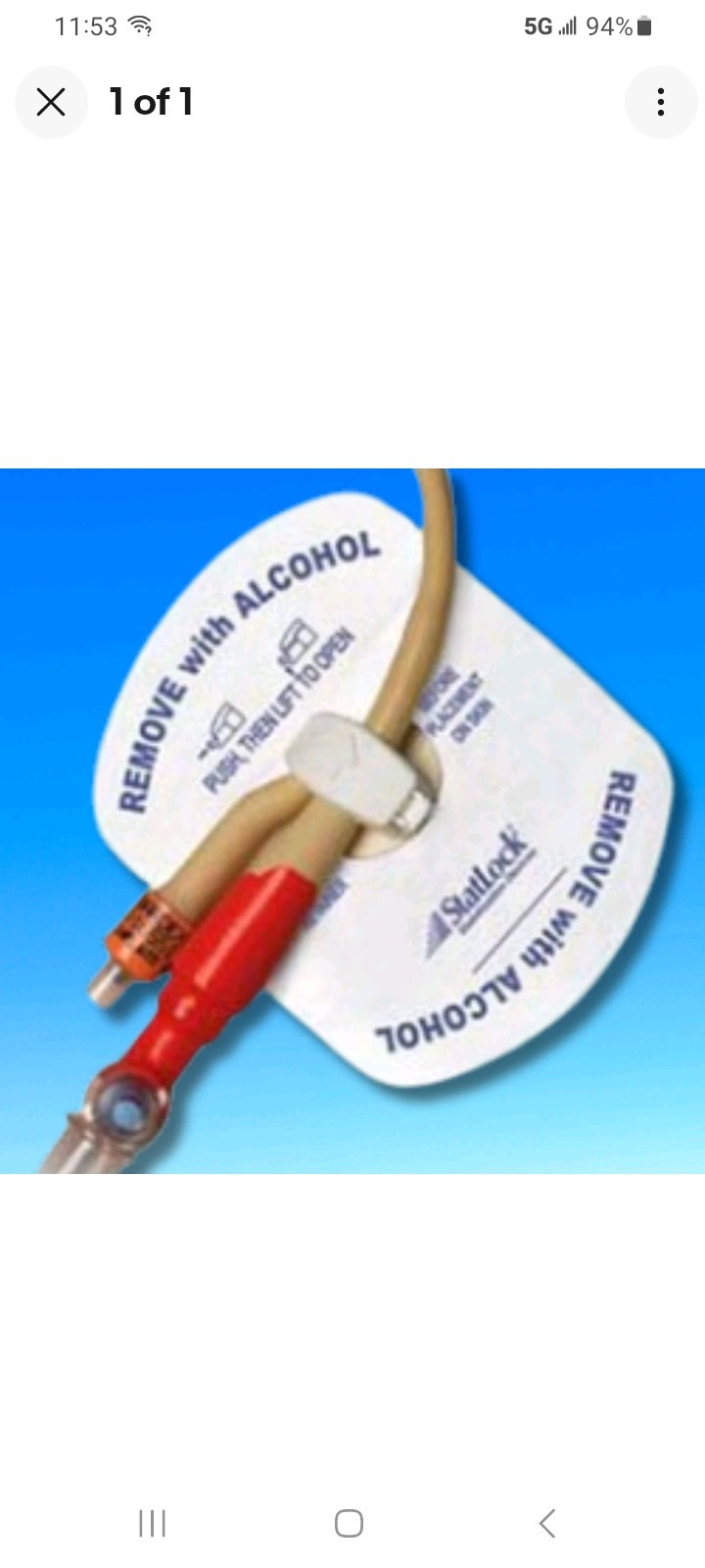 Stabilization Device (10) Anchor Pads, Adult-Wrapped Sterile In (1 ) Package