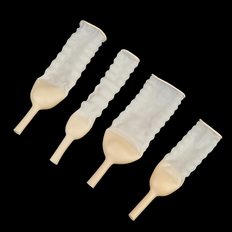 Male External Medical Sterilized latex urine collector elderly N8