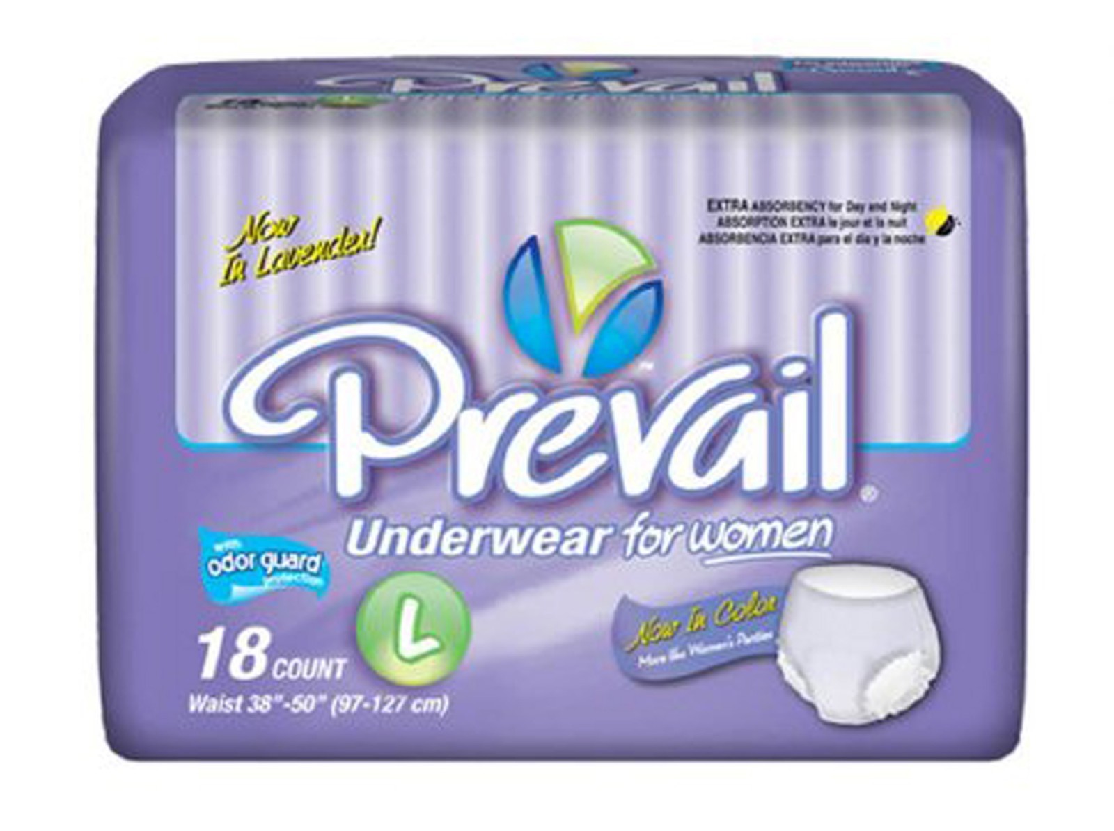 72 Adult Absorbent Underwear Prevail® for Women Pull On, Size Large