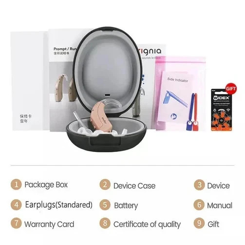 New S igni a Run P BTE Behind-the-Ear Moderate Power Digital Hearing Device