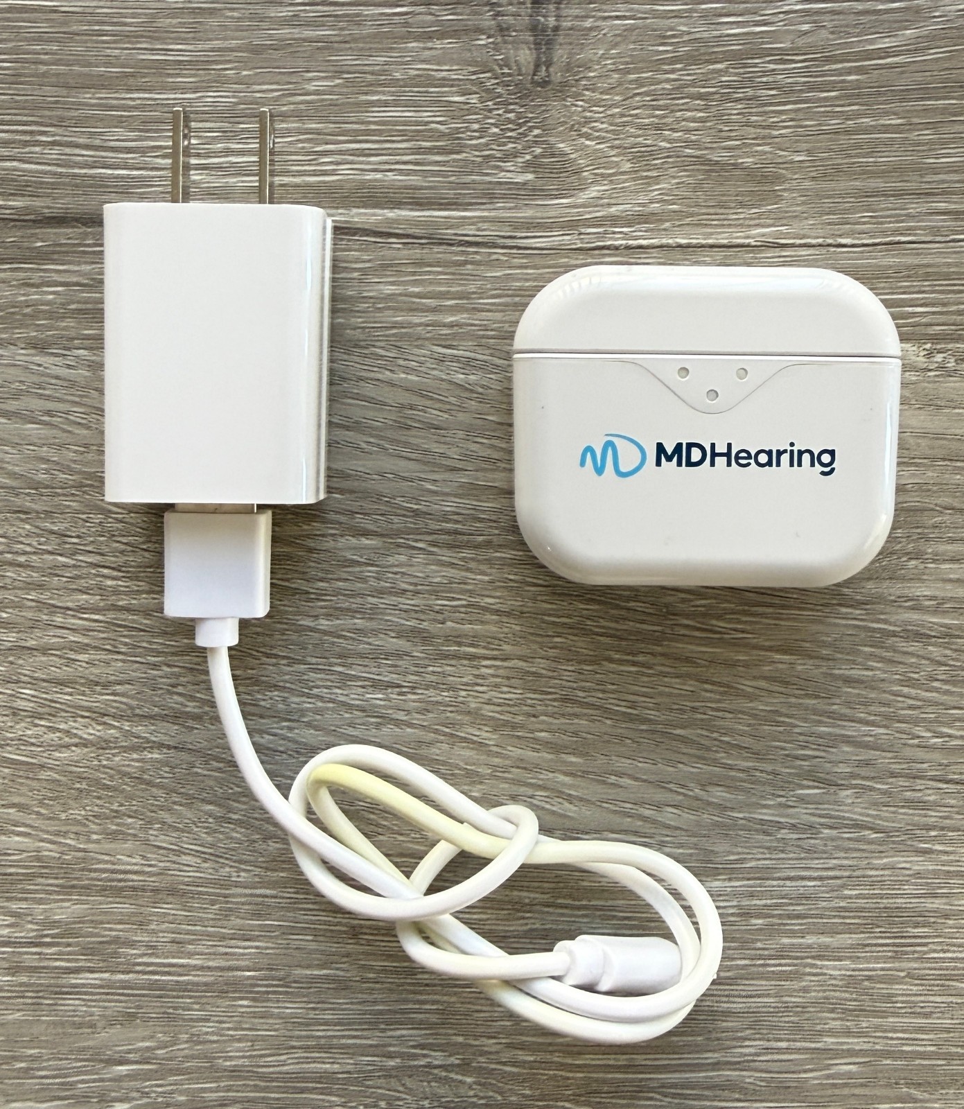 MDHearing NEO XS R REPLACEMENT Portable Charging Case READ Power Adapter Cord
