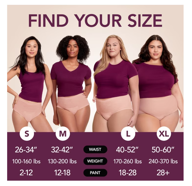 Depend Silhouette Women Incontinence Underwear L 52 Ct Max Absorbency