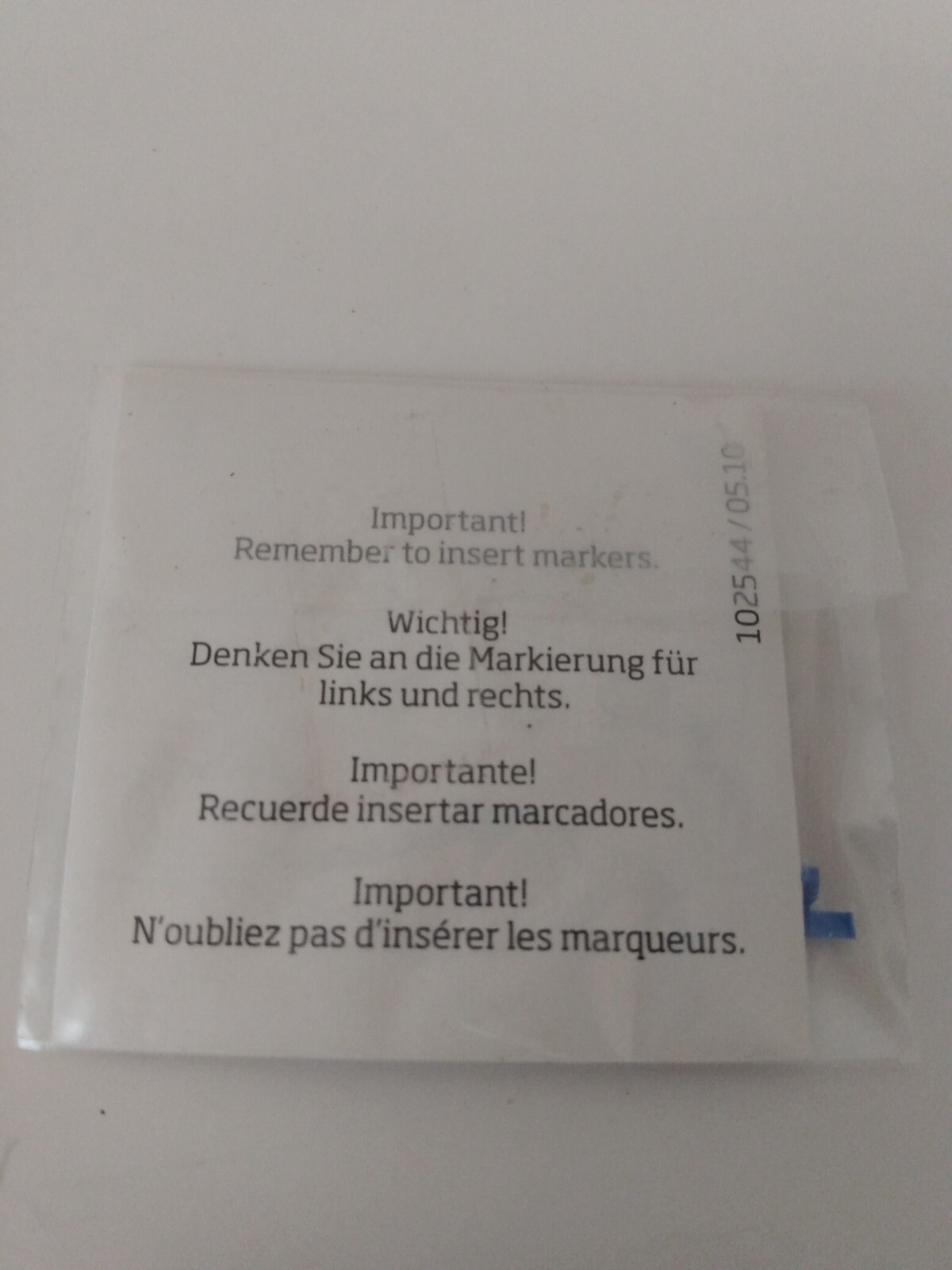 Hearing Aids Red Blue Accessories Markers set of 2 NWT