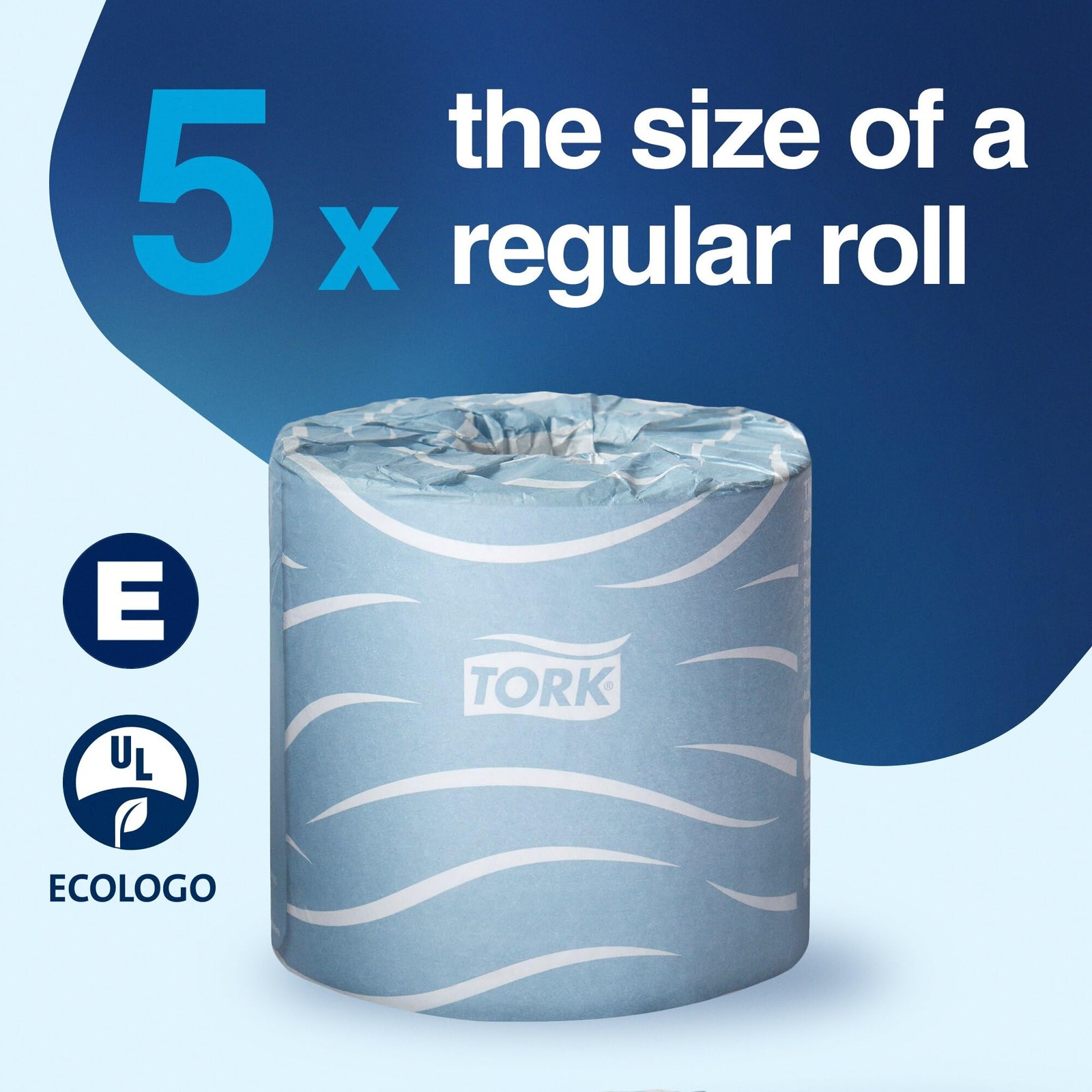 Tork Bath Tissue Roll Advanced 2-Ply Biodegradable 4X3.75 500 Sheets/Roll 48
