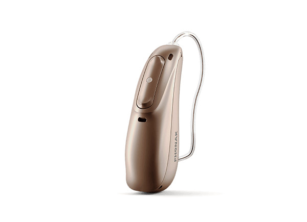 Phonak Audeo Lumity L90 Left w/o Telecoil Sandalwood + Charger