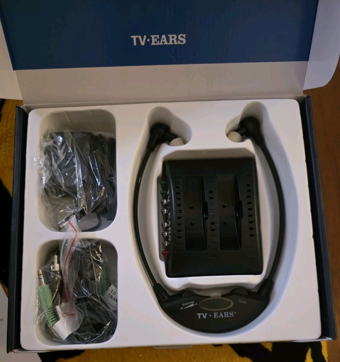 TV Ears 5.0 Wireless Headset System Dual 11741 TV Listening Hearing Assist