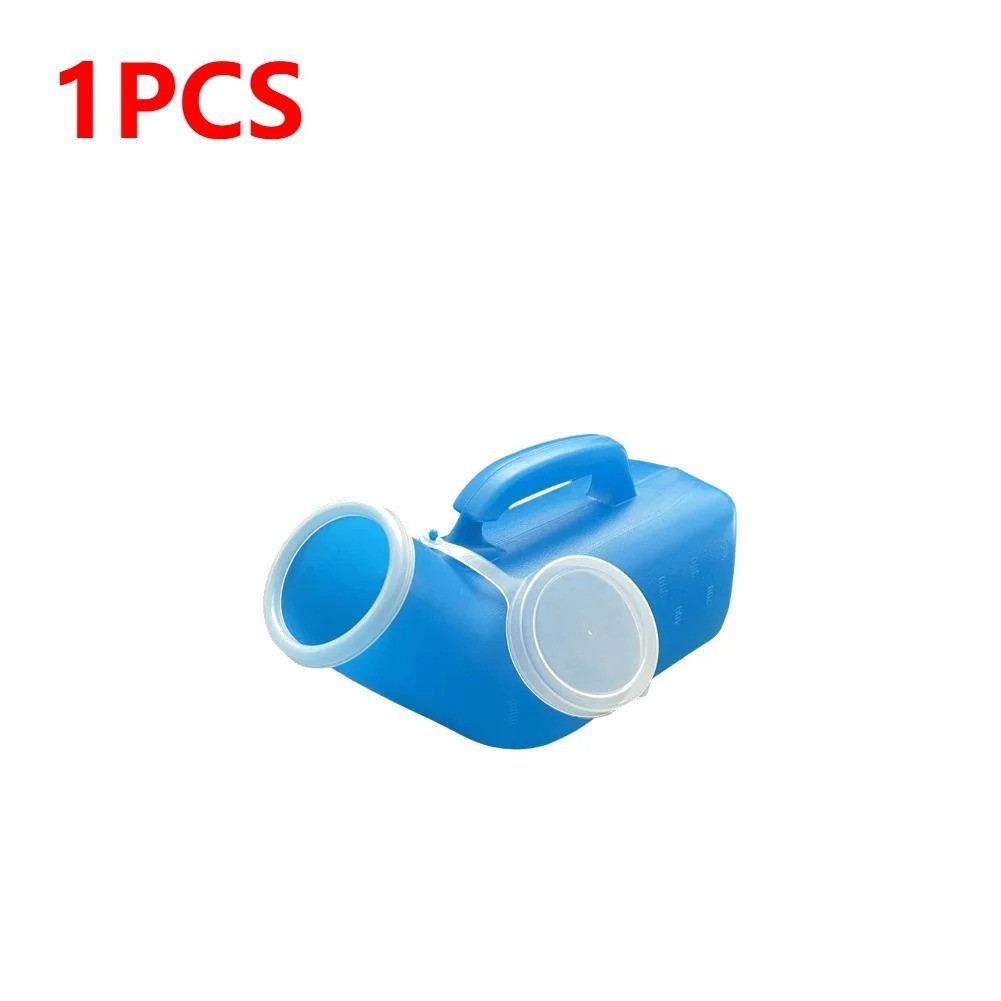 Thick plastic urinal for men 1-5 piece urinal, bottle with lid, urination conta