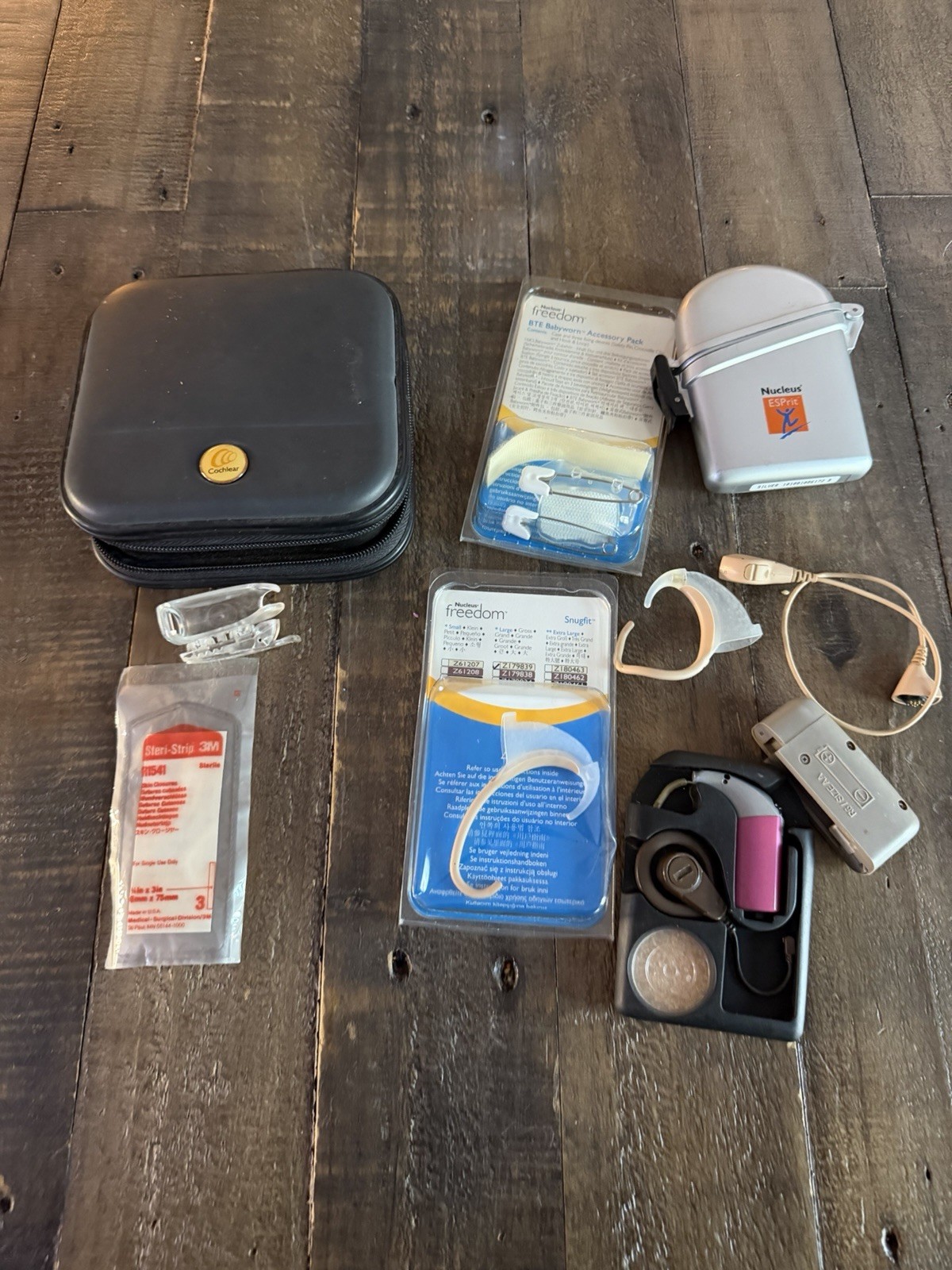 Cochlear Nucleus ESPrit 3g Coil, Cable & Battery For Parts