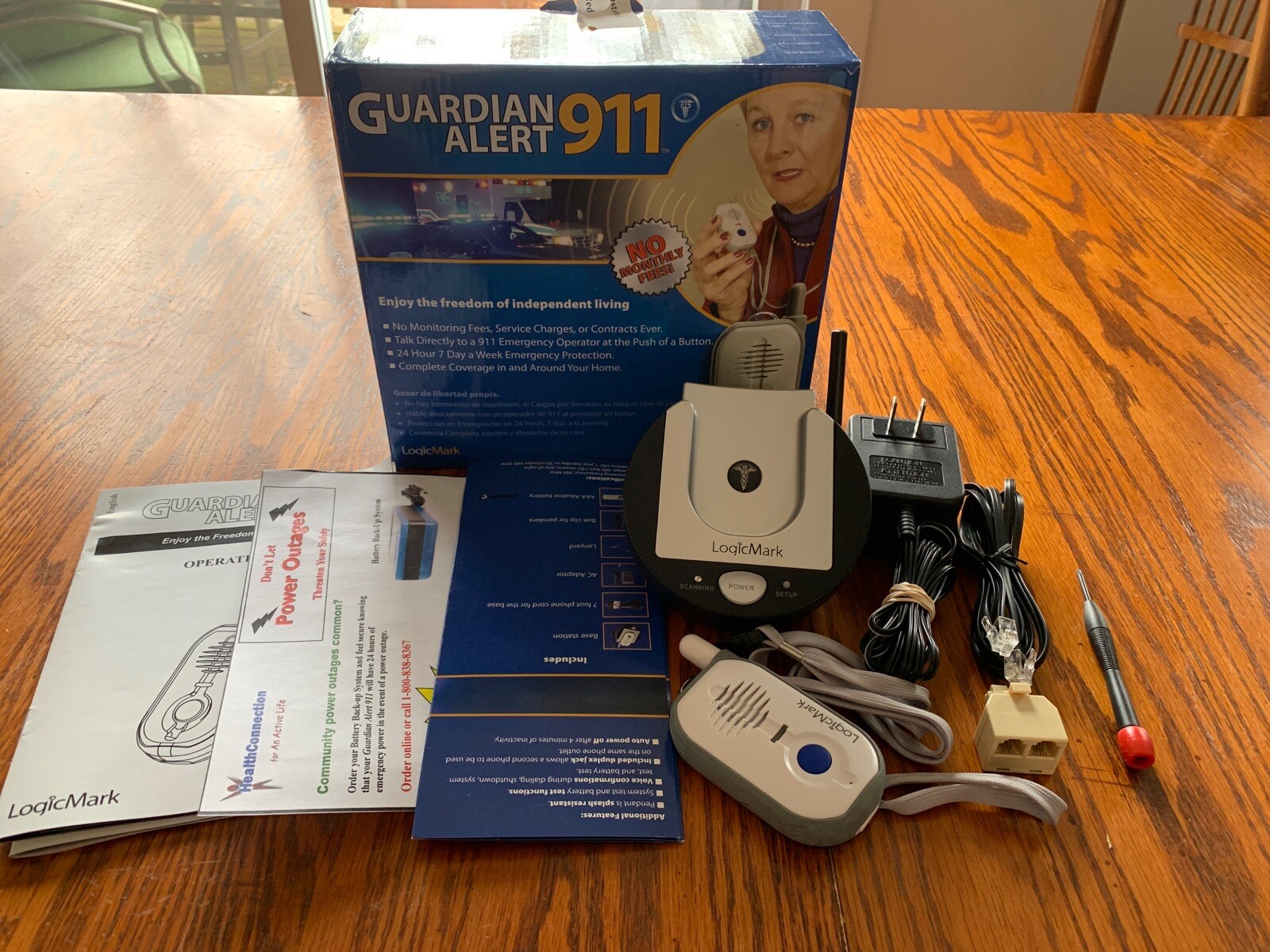 Guardian Alert 911 Emergency Alerting Device Help Seniors Life Alert Logic Mark