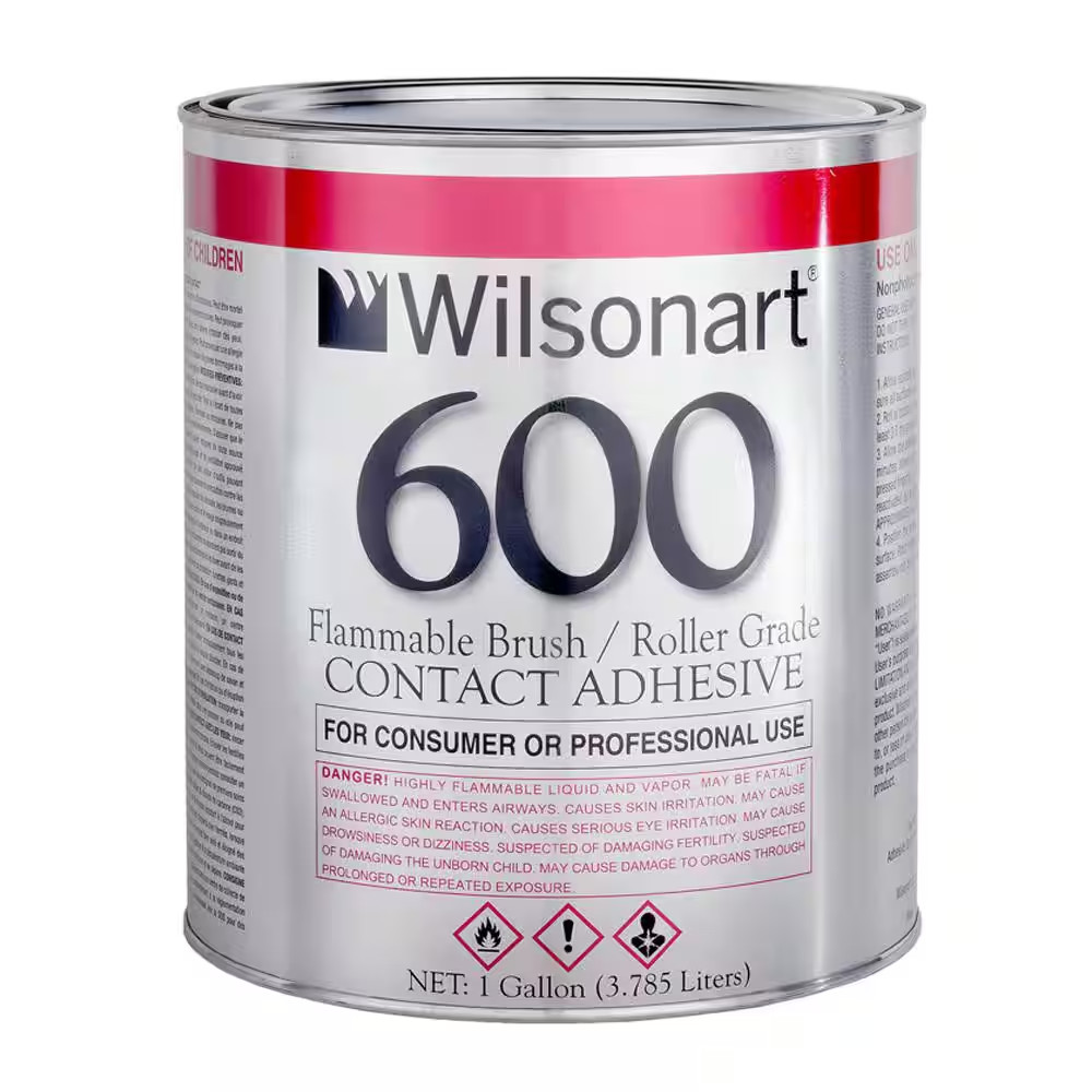 128 Fl. Oz. WA600 Consumer Brush/Roller Grade Contact Adhesive