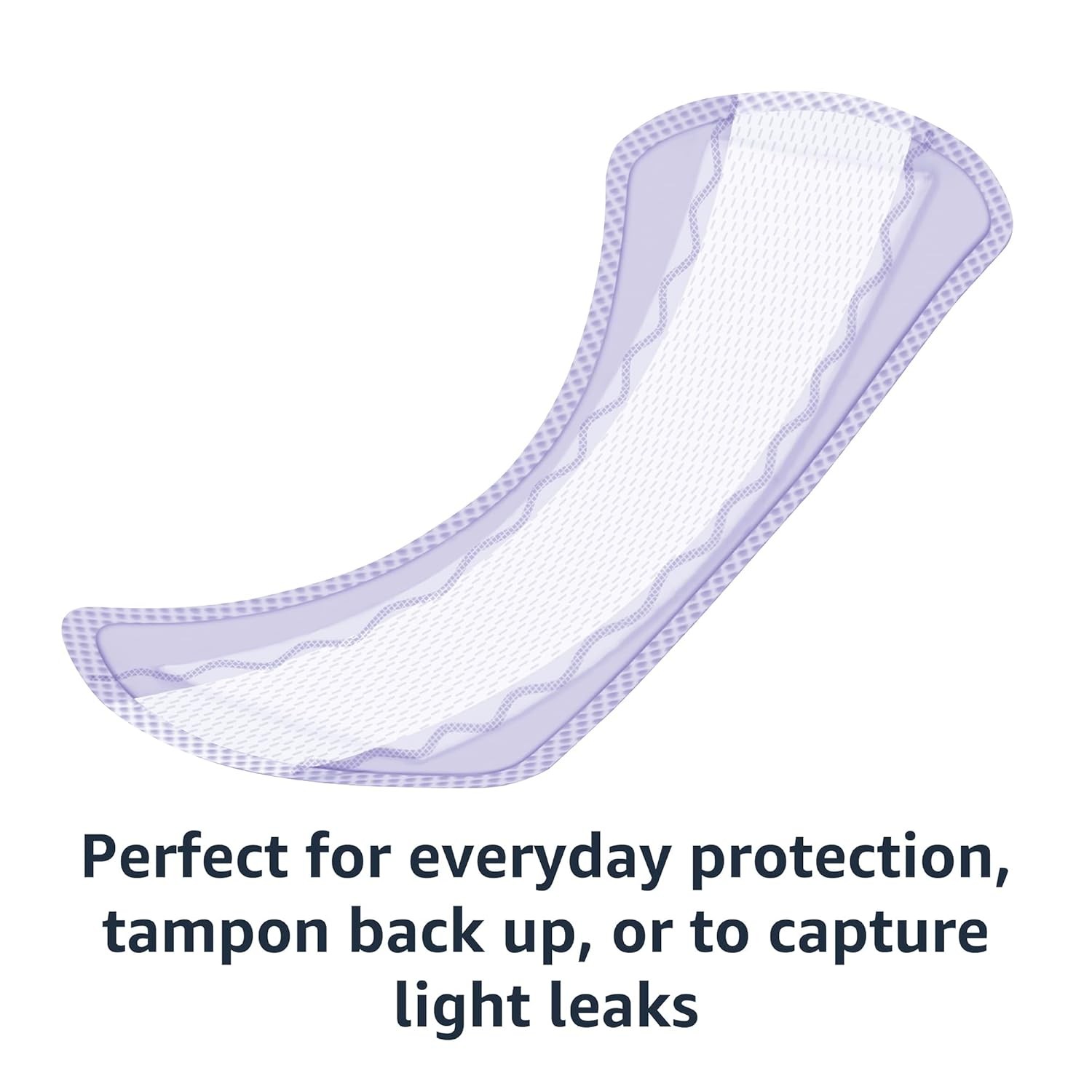Long Length Unscented Daily Pantiliners for Women Feminine Pads, Women’s