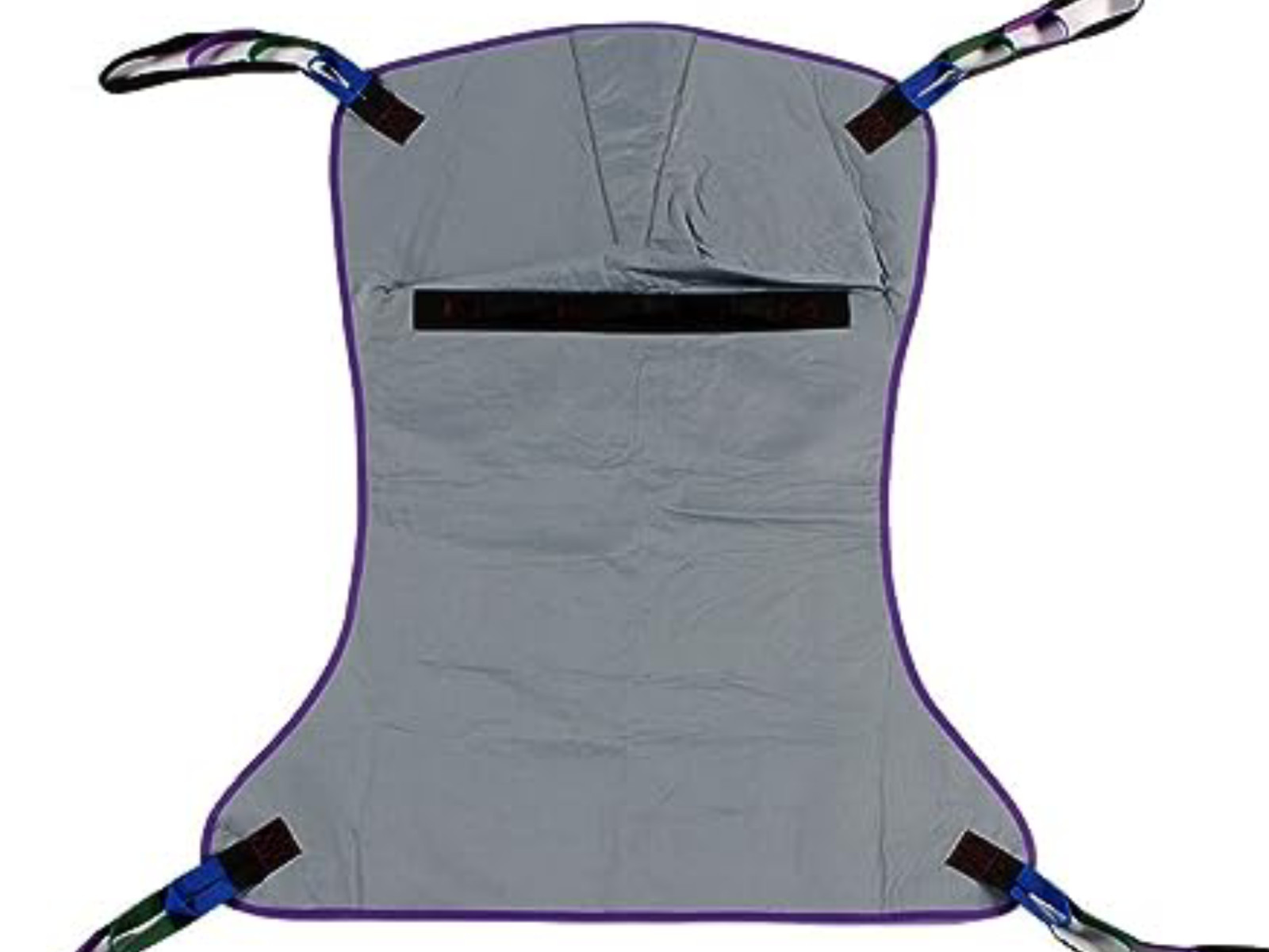 Patient Aid Full Body Lg Lift Sling 600lb capacity Solid Fabric Fits Most Lifts