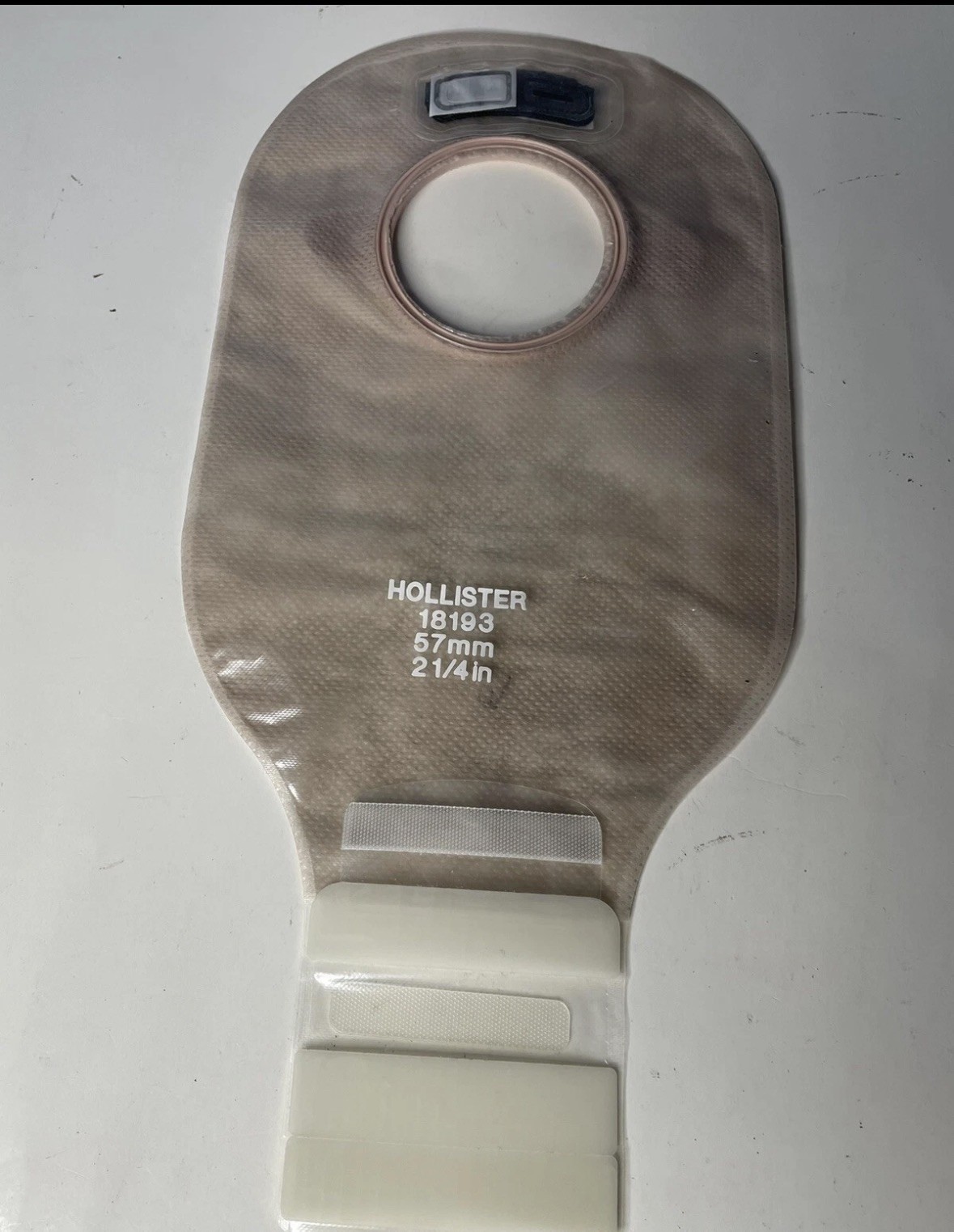 10-Hollister 18193 & 18183 Drainable Pouch w/Filter, 2-1/4″ Flange No Box 2029