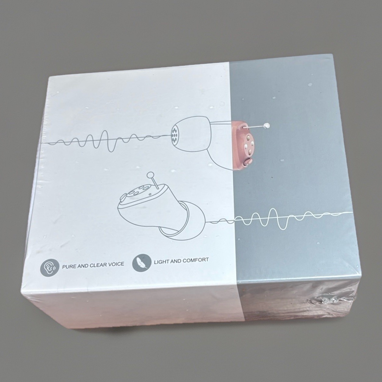 OTC Rechargeable Hearing Aid JH-A17BT New Sealed w/ Charging Case Sound Amp