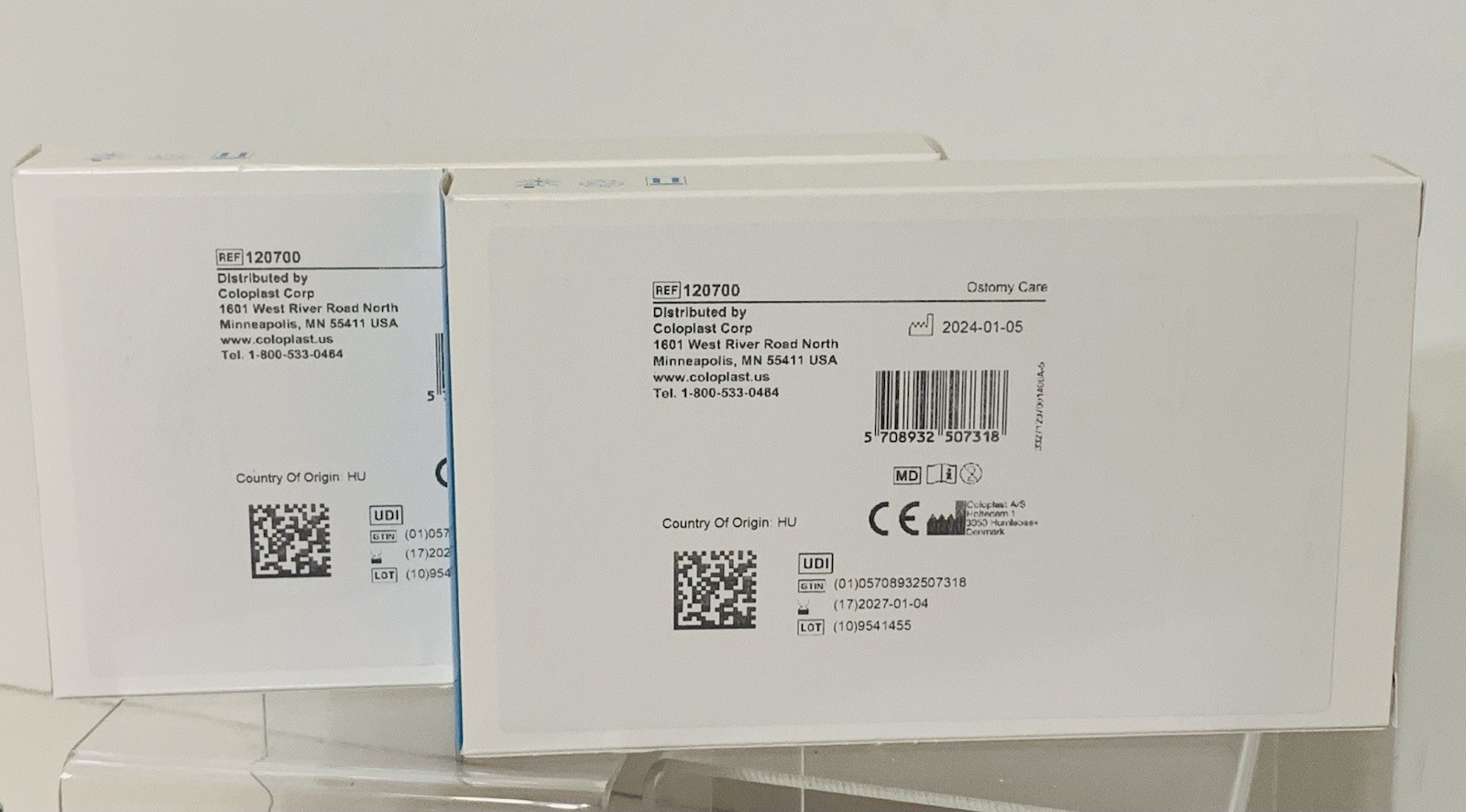 2 Boxes Coloplast 120700 Brava Elastic Barrier Strips Exp. 2027/01