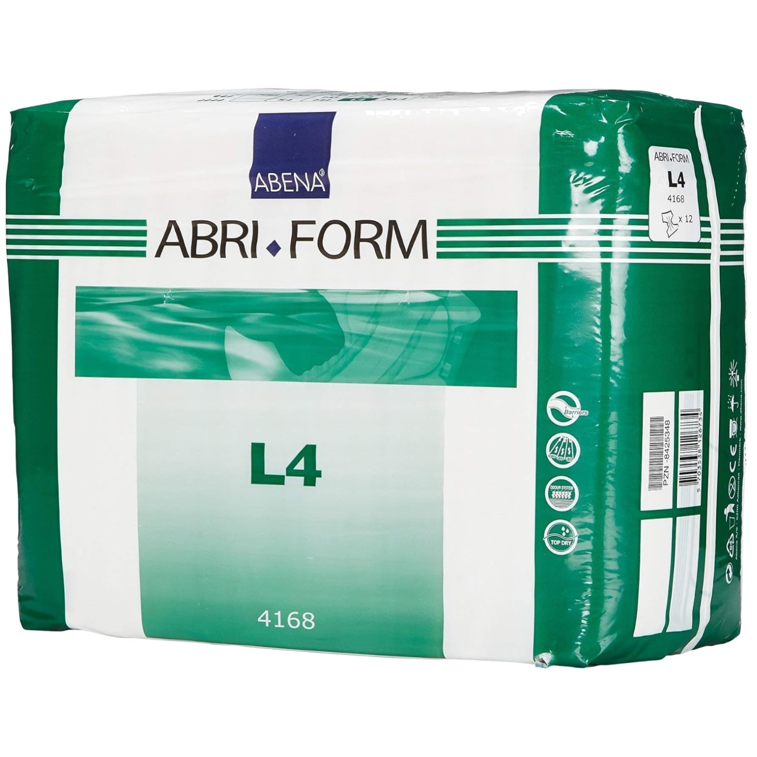 Abri-Form Comfort Briefs, Large 12 Count