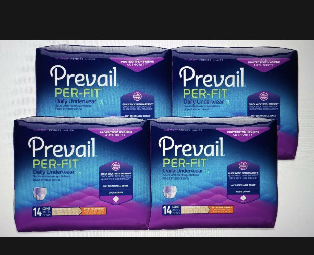 56 Prevail Per-Fit Pull-Up Disposable Underwear Female X-Large Extra Absorbency