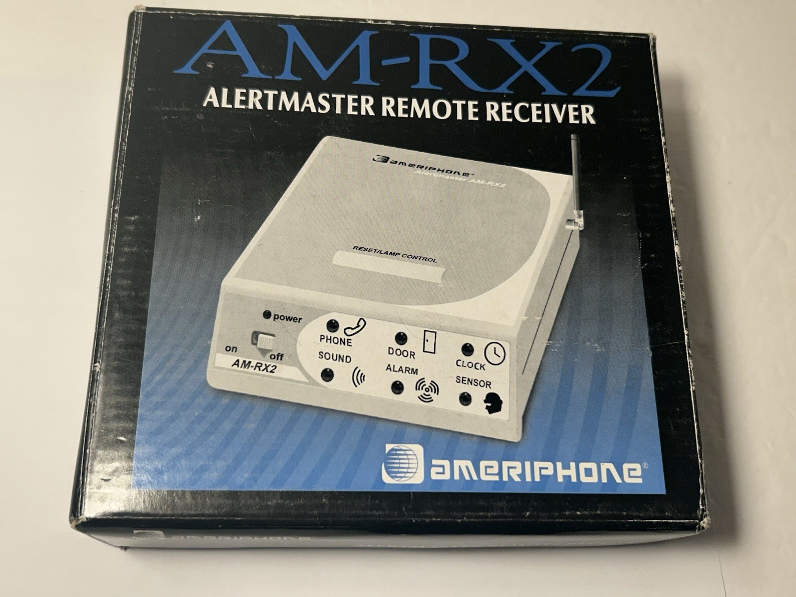 Hearing Impaired Ameriphone Alertmaster Remote Receiver AM-RX2 New