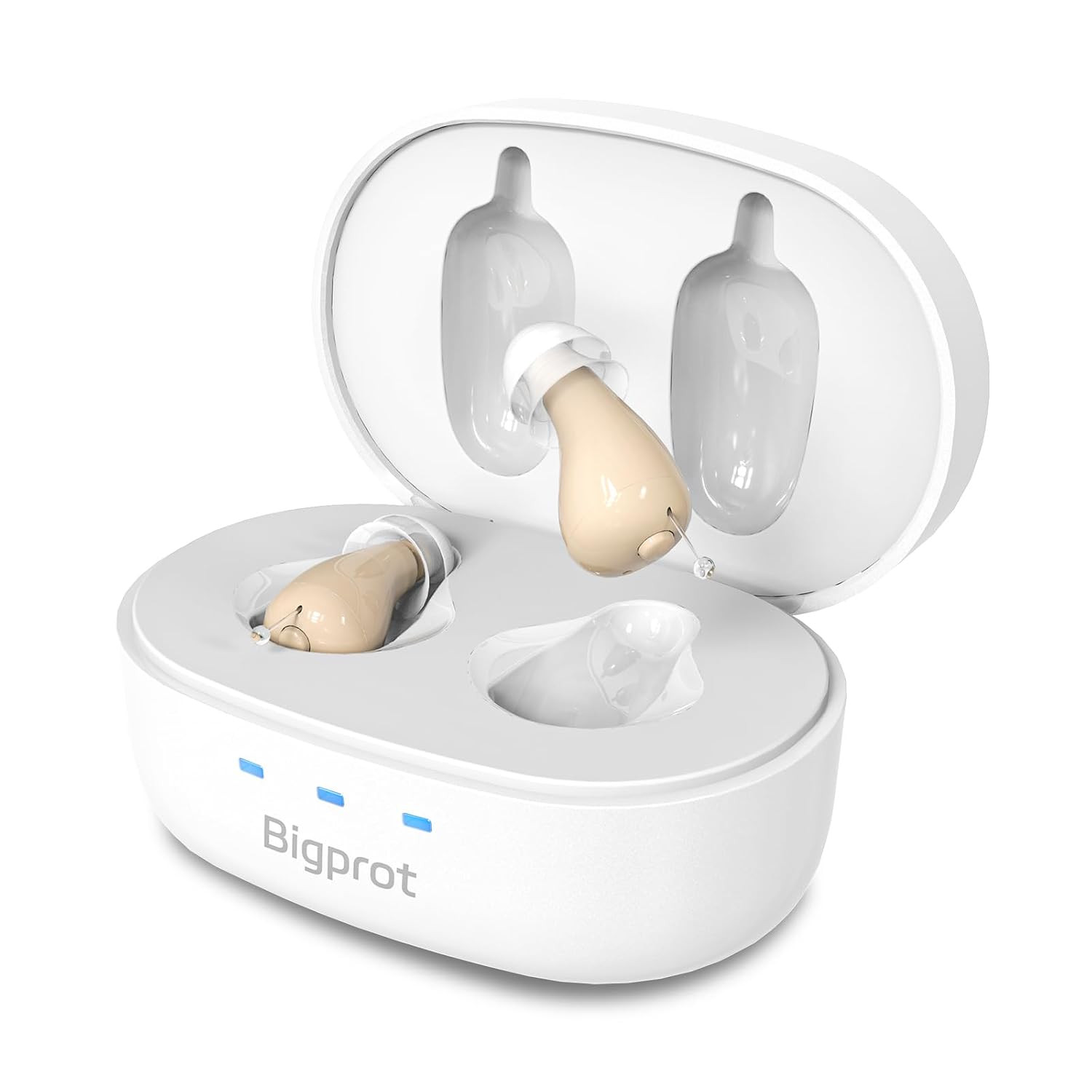 Rechargeable OTC Hearing Aids for Seniors, Digital Hearing Aids with Noise Cance