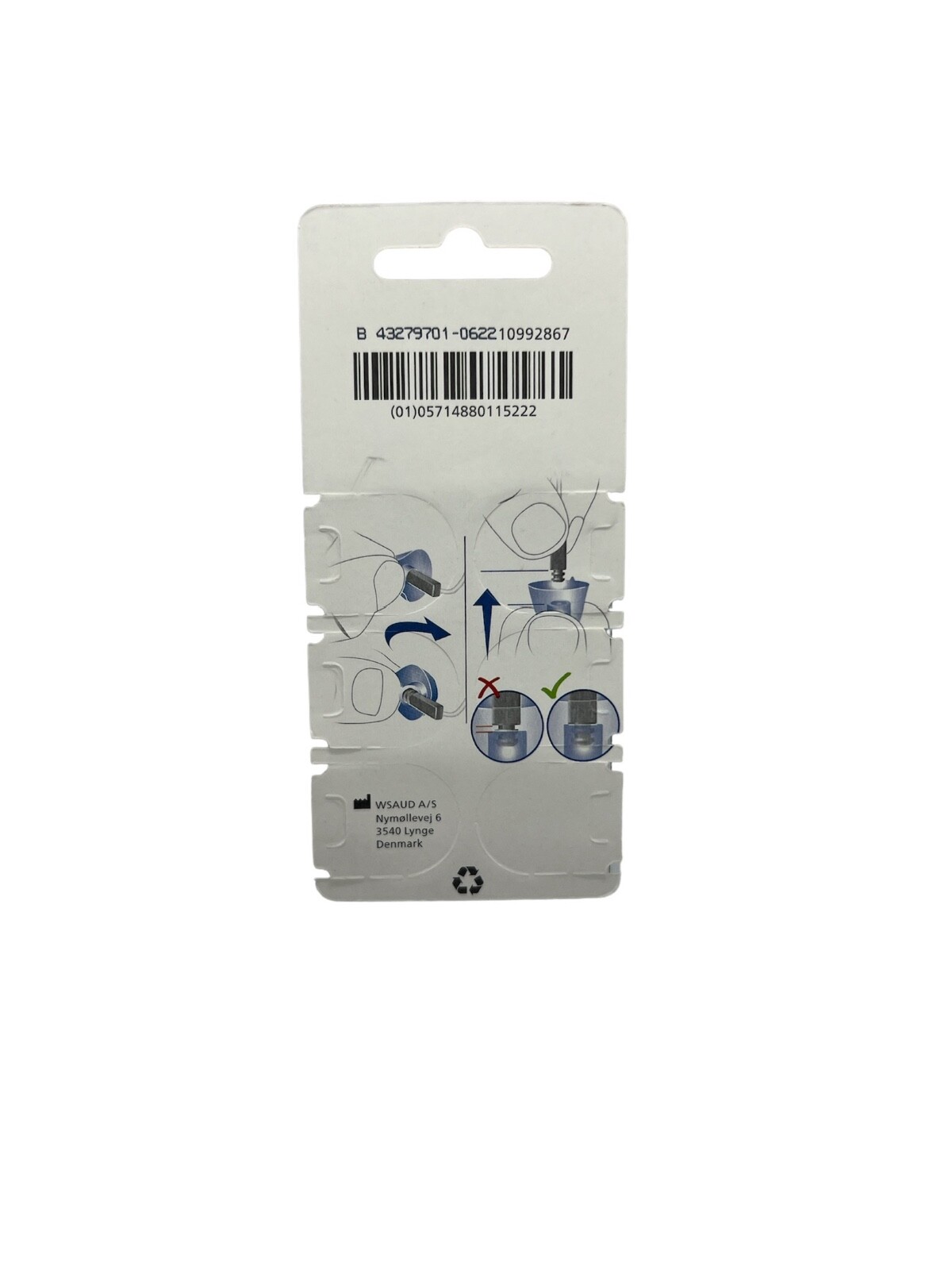 Rexton 3.0 EarTips for Bi Core / M-Core Li BTE RIC Models XS Closed (6 Pack)