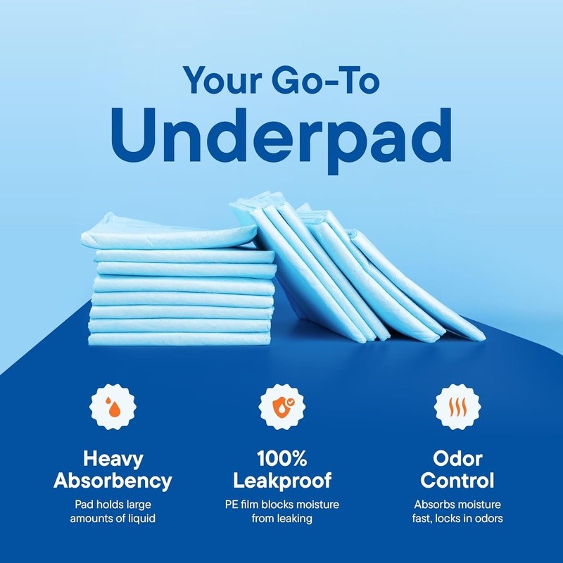 Extra Large Disposable Bed Pads Incontinence Care Adults Pets 100 Count New