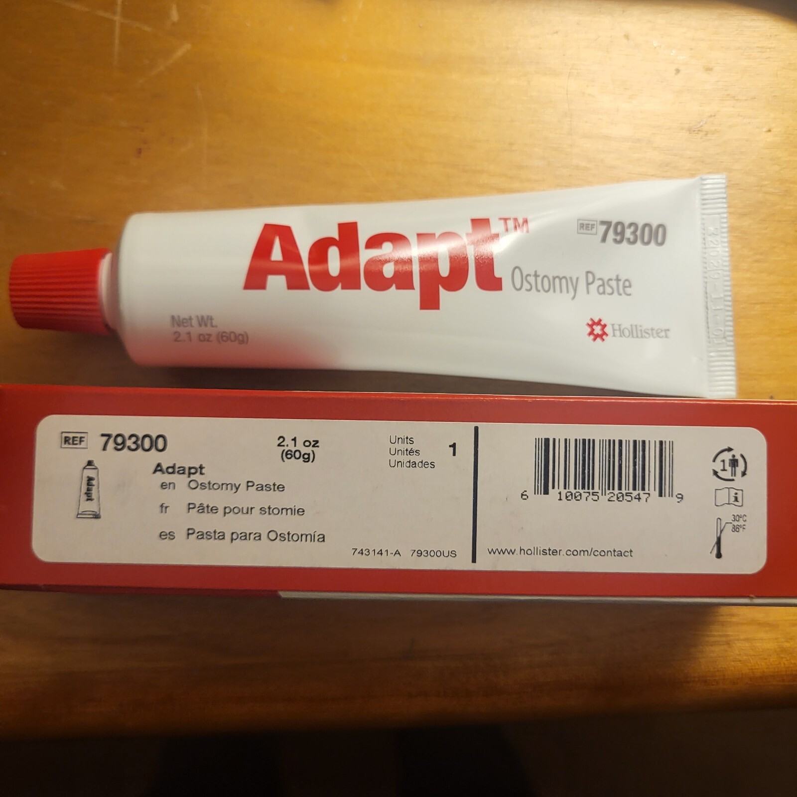 Hollister 79300 Adapt 2.1 oz Ostomy Paste.