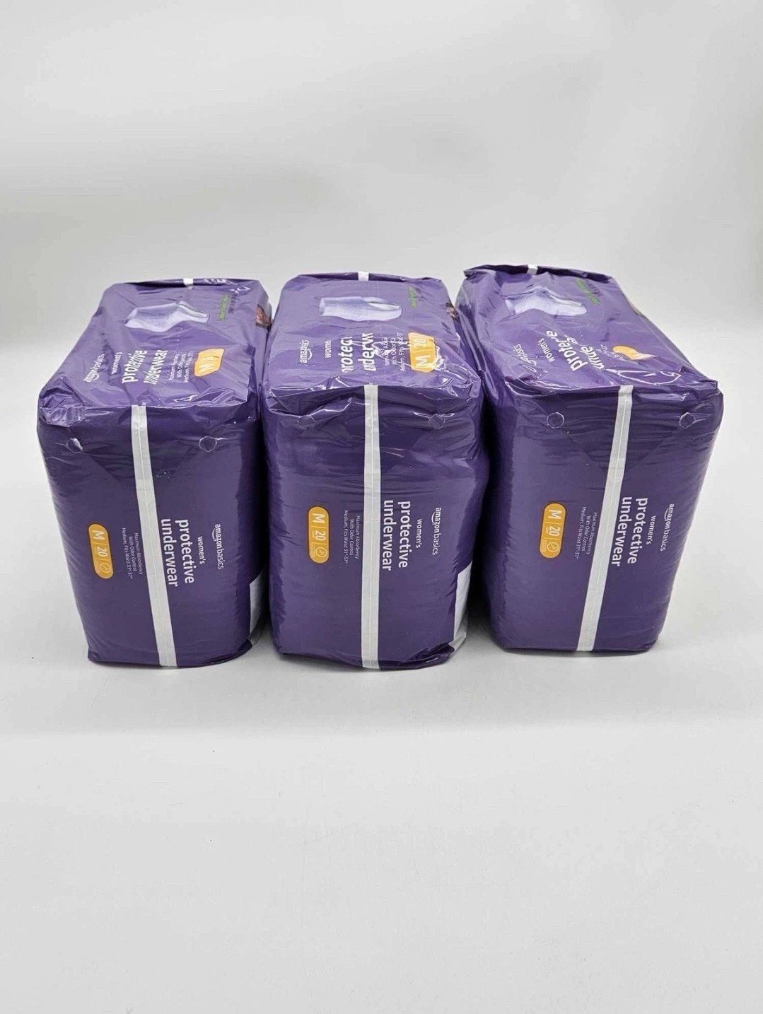 60 Amazonbasics Womens Protective Underwear Maximum Abso.. Medium 31″ – 37″(B481