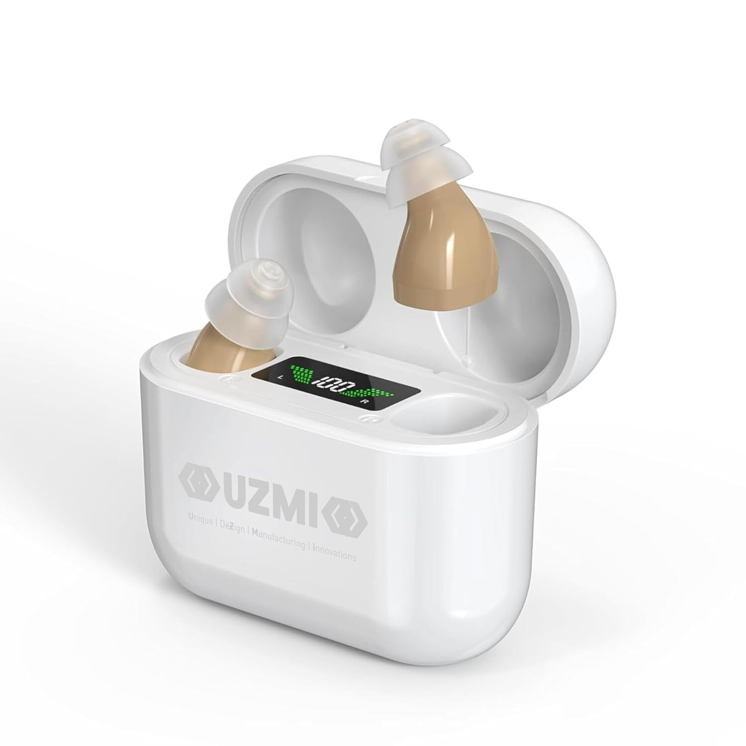 UZMI Hearing Aids Beige