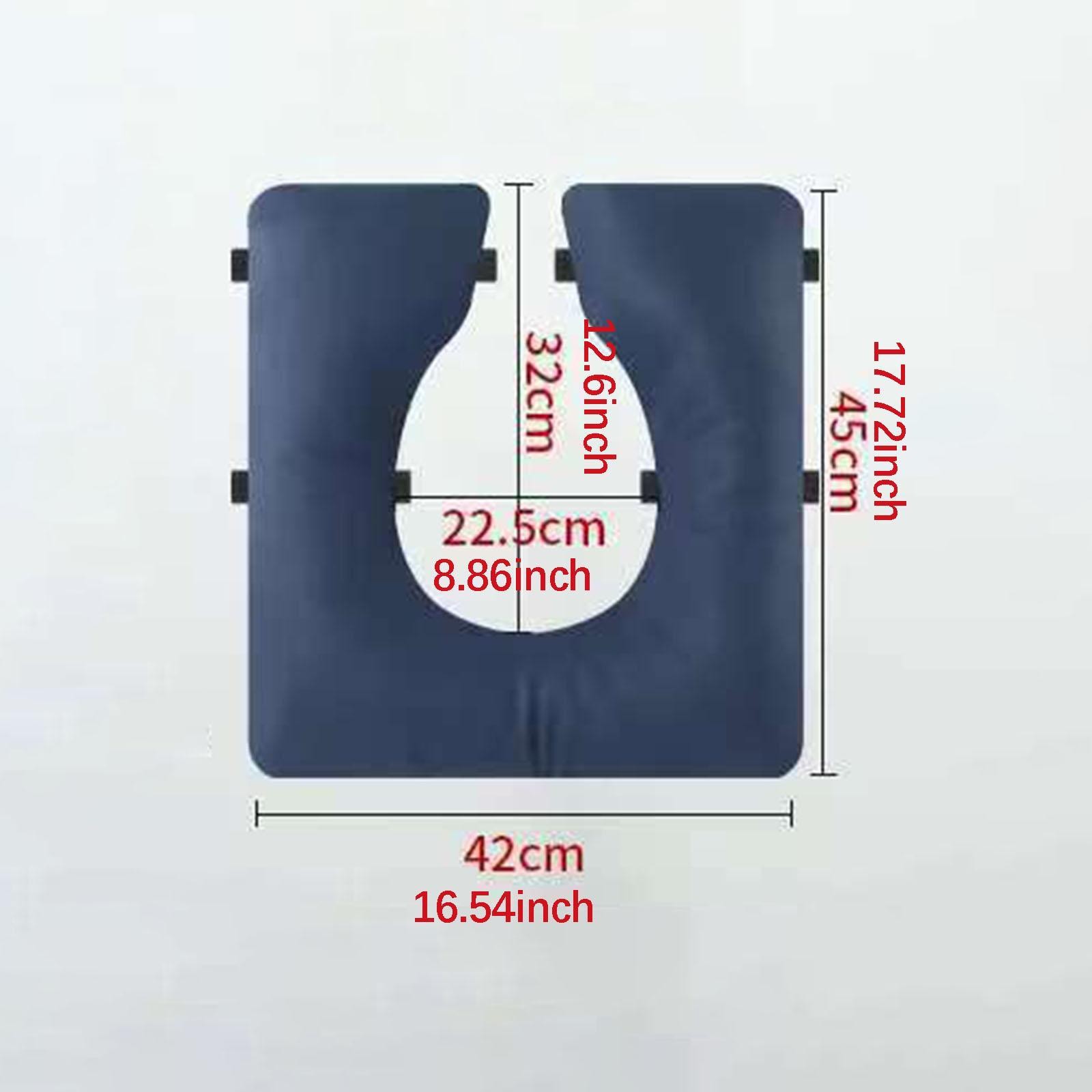 Toilet Seat Cushion Bedside Commode Cushion High Density Home Enhanced Comfort