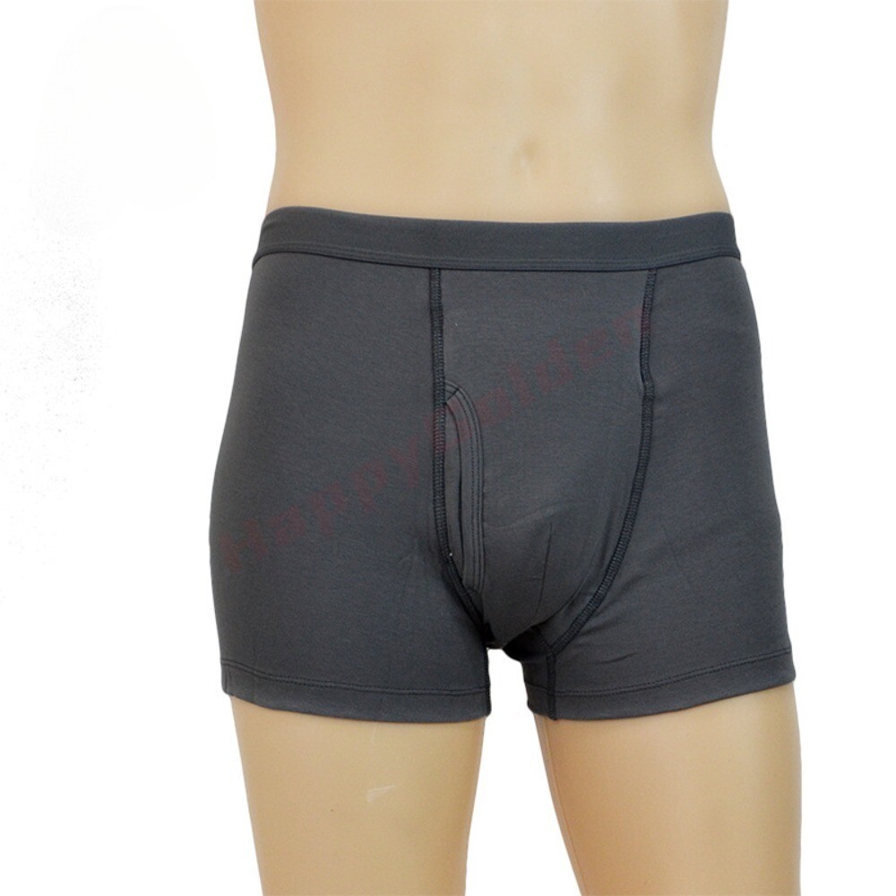 2 Pack Male Female Washable Incontinence Pants Underwear (Mild) Elderly Disabled