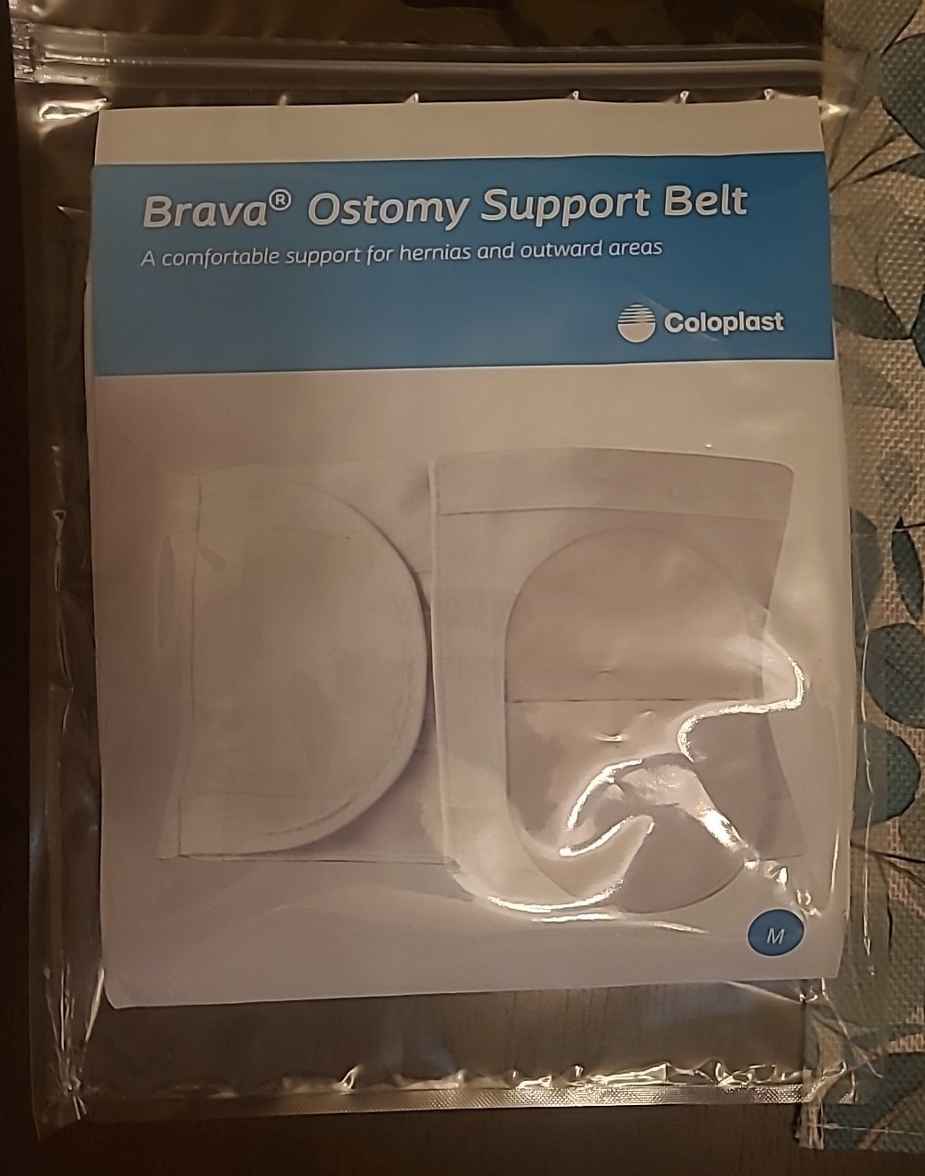 NEW Coloplast Brava Ostomy Support Belt REF 12004 Medium 31″-35″ *FAST SHIPPING