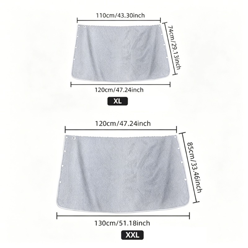 Pack Of 2 Adult Diapers Pants Cotton Blend For Skin Caring